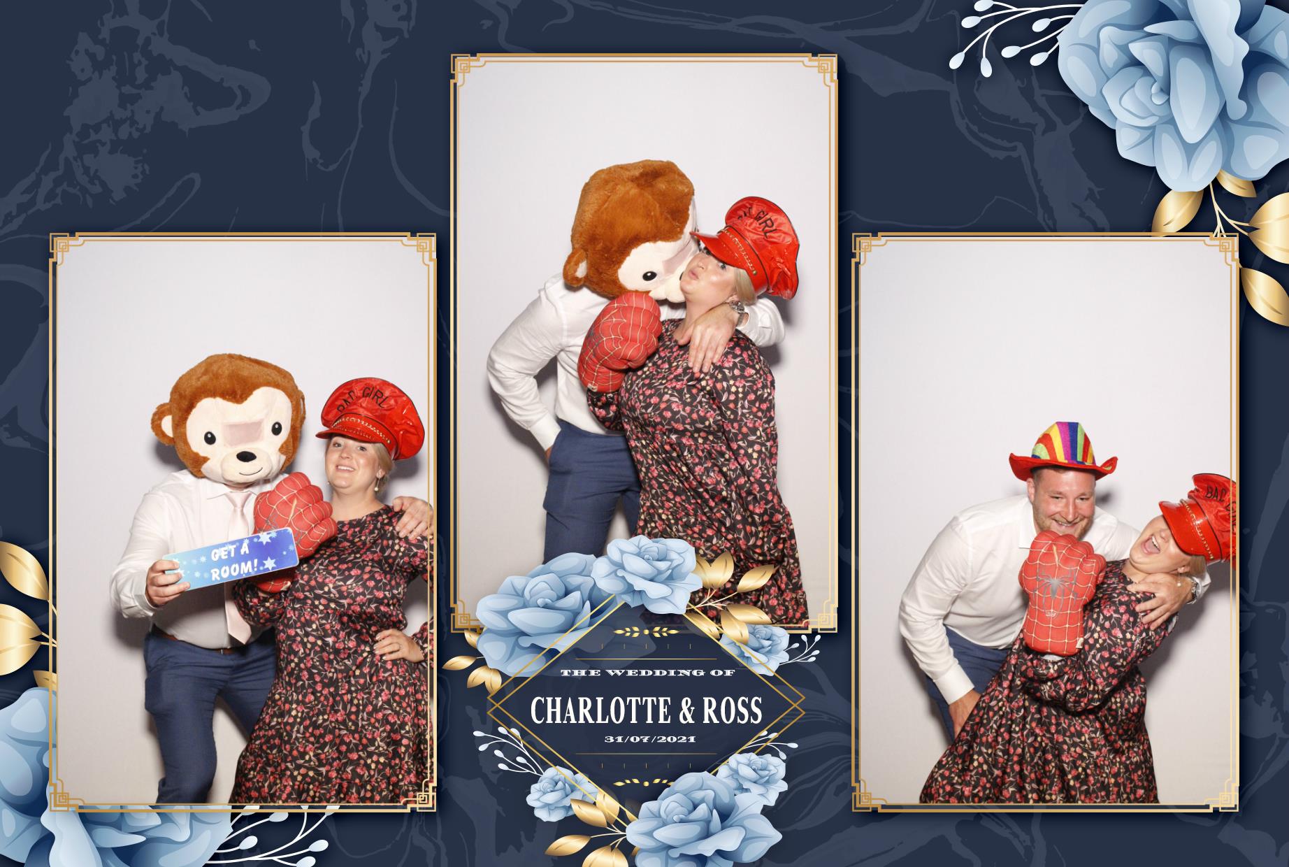Charlotte & Ross's Wedding | View more photos from the event at gallery.myphotoboothexperience.co.uk/u/MyPhotoBoothExperienceLtd/Charlotte-Rosss-Wedding