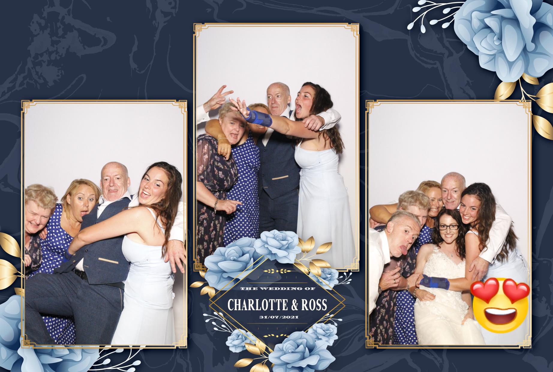 Charlotte & Ross's Wedding | View more photos from the event at gallery.myphotoboothexperience.co.uk/u/MyPhotoBoothExperienceLtd/Charlotte-Rosss-Wedding