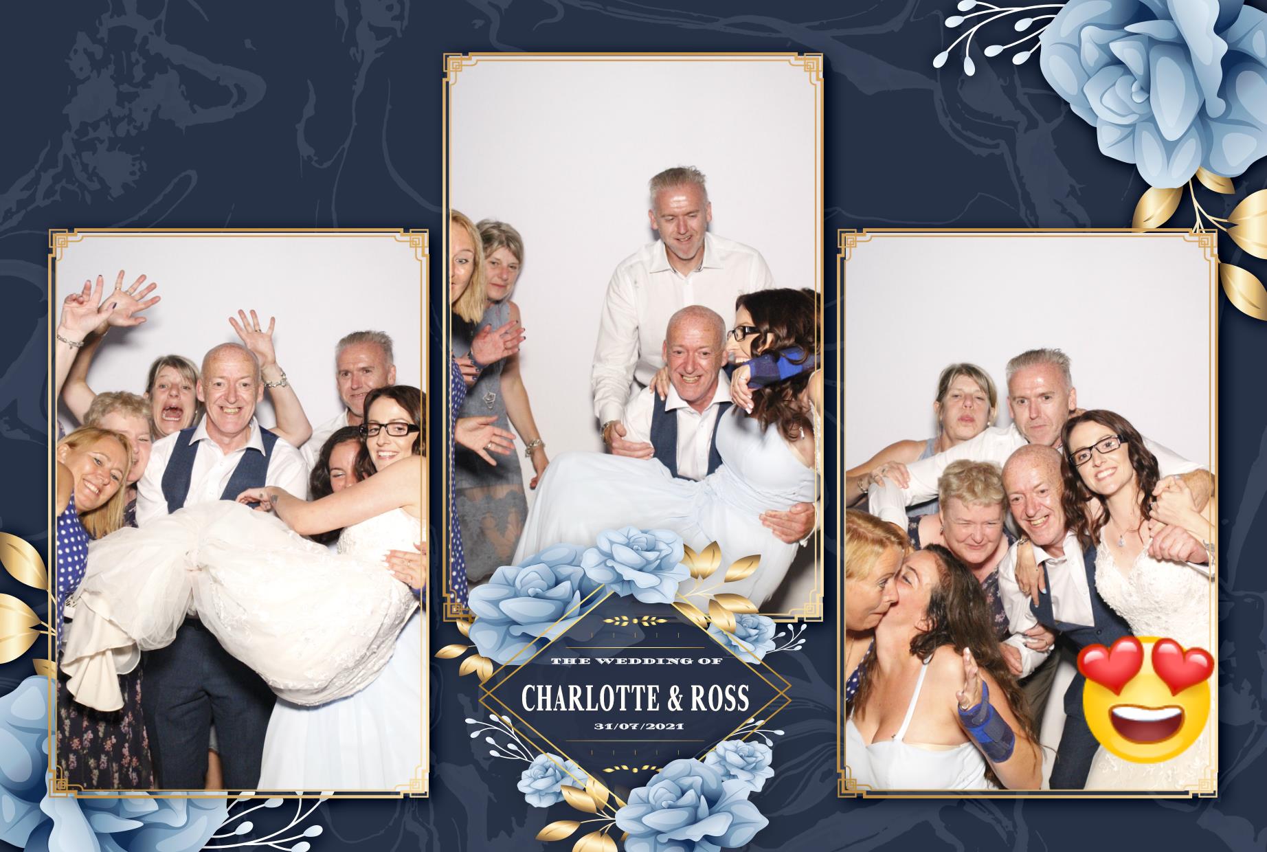Charlotte & Ross's Wedding | View more photos from the event at gallery.myphotoboothexperience.co.uk/u/MyPhotoBoothExperienceLtd/Charlotte-Rosss-Wedding