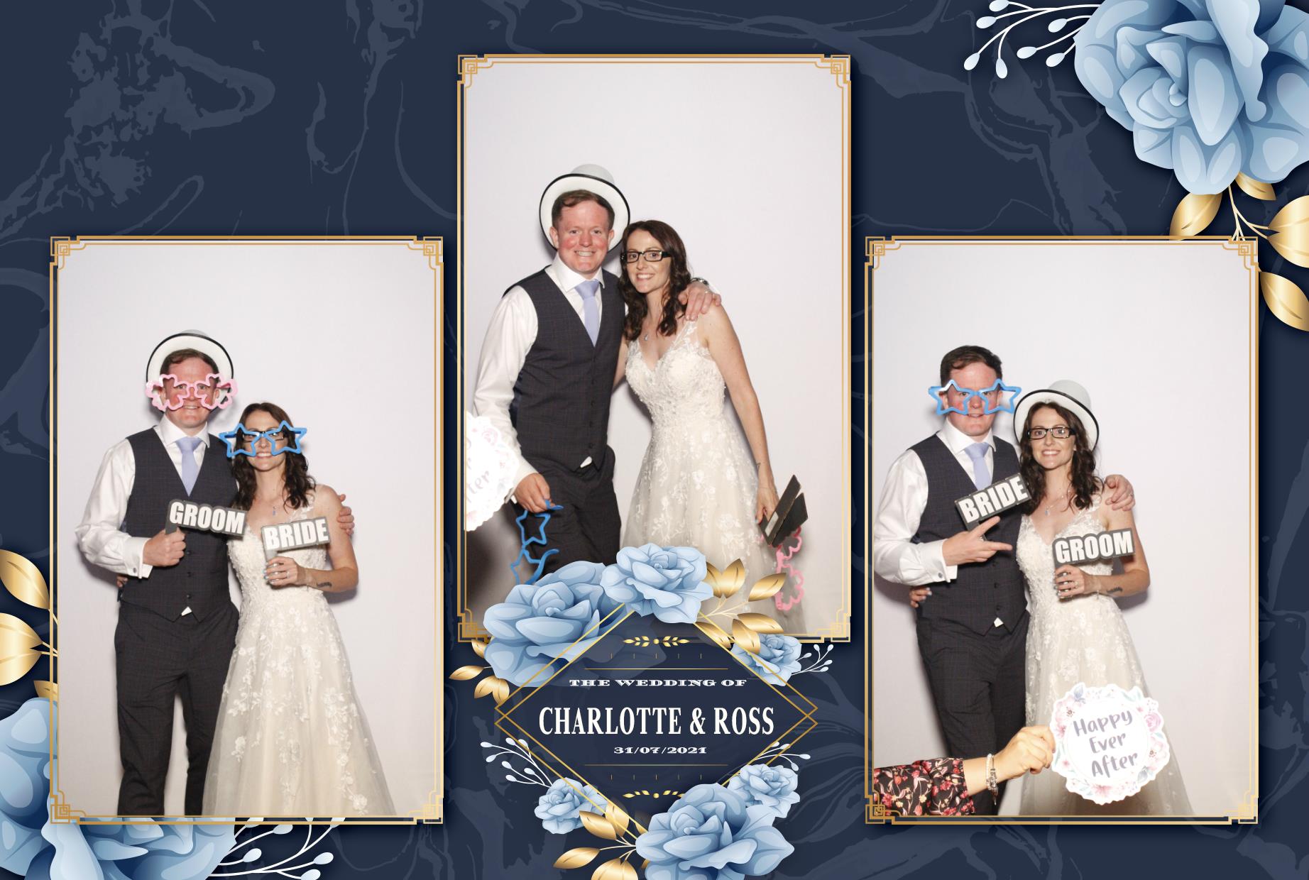 Charlotte & Ross's Wedding | View more photos from the event at gallery.myphotoboothexperience.co.uk/u/MyPhotoBoothExperienceLtd/Charlotte-Rosss-Wedding