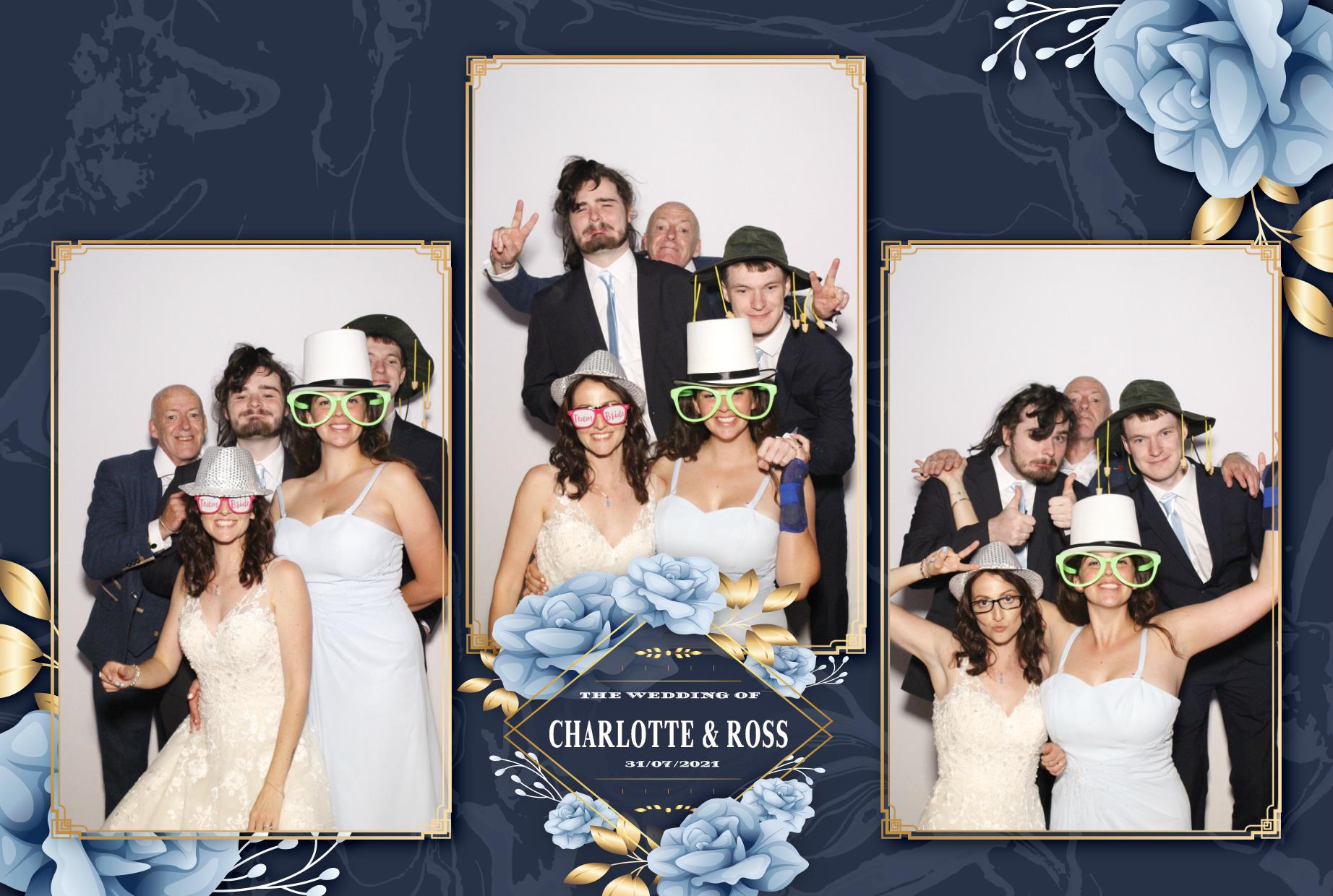 Charlotte & Ross's Wedding | View more photos from the event at gallery.myphotoboothexperience.co.uk/u/MyPhotoBoothExperienceLtd/Charlotte-Rosss-Wedding