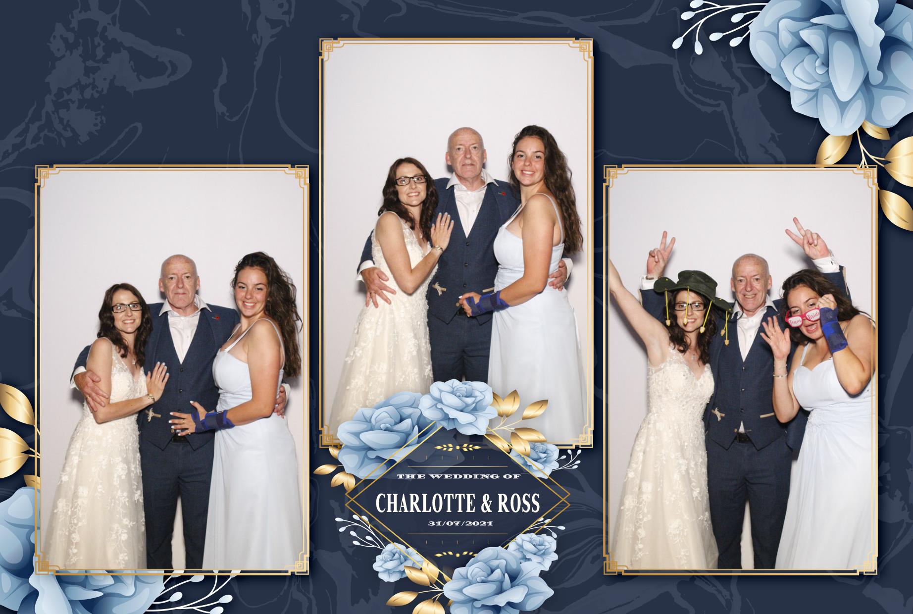 Charlotte & Ross's Wedding | View more photos from the event at gallery.myphotoboothexperience.co.uk/u/MyPhotoBoothExperienceLtd/Charlotte-Rosss-Wedding