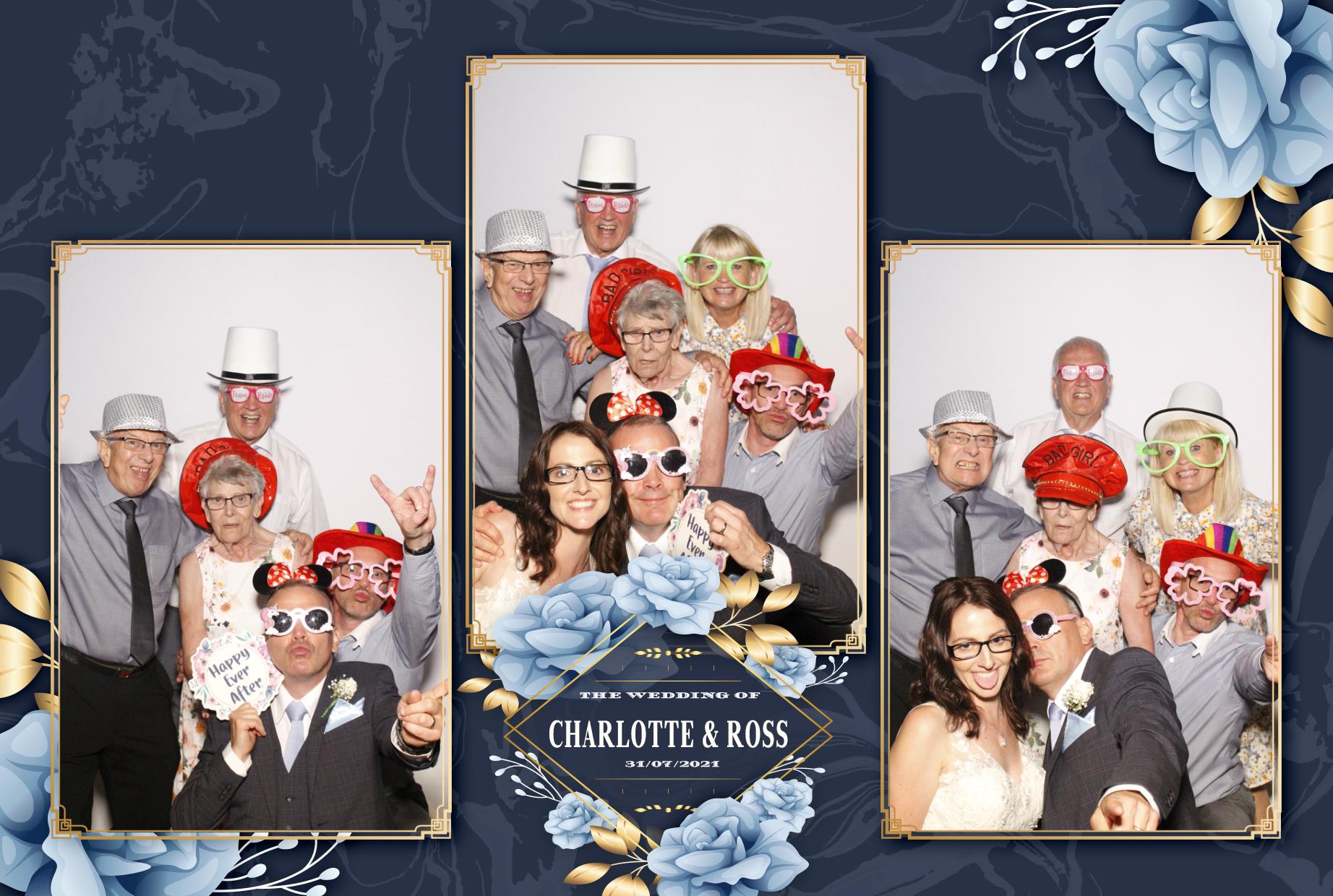 Charlotte & Ross's Wedding | View more photos from the event at gallery.myphotoboothexperience.co.uk/u/MyPhotoBoothExperienceLtd/Charlotte-Rosss-Wedding