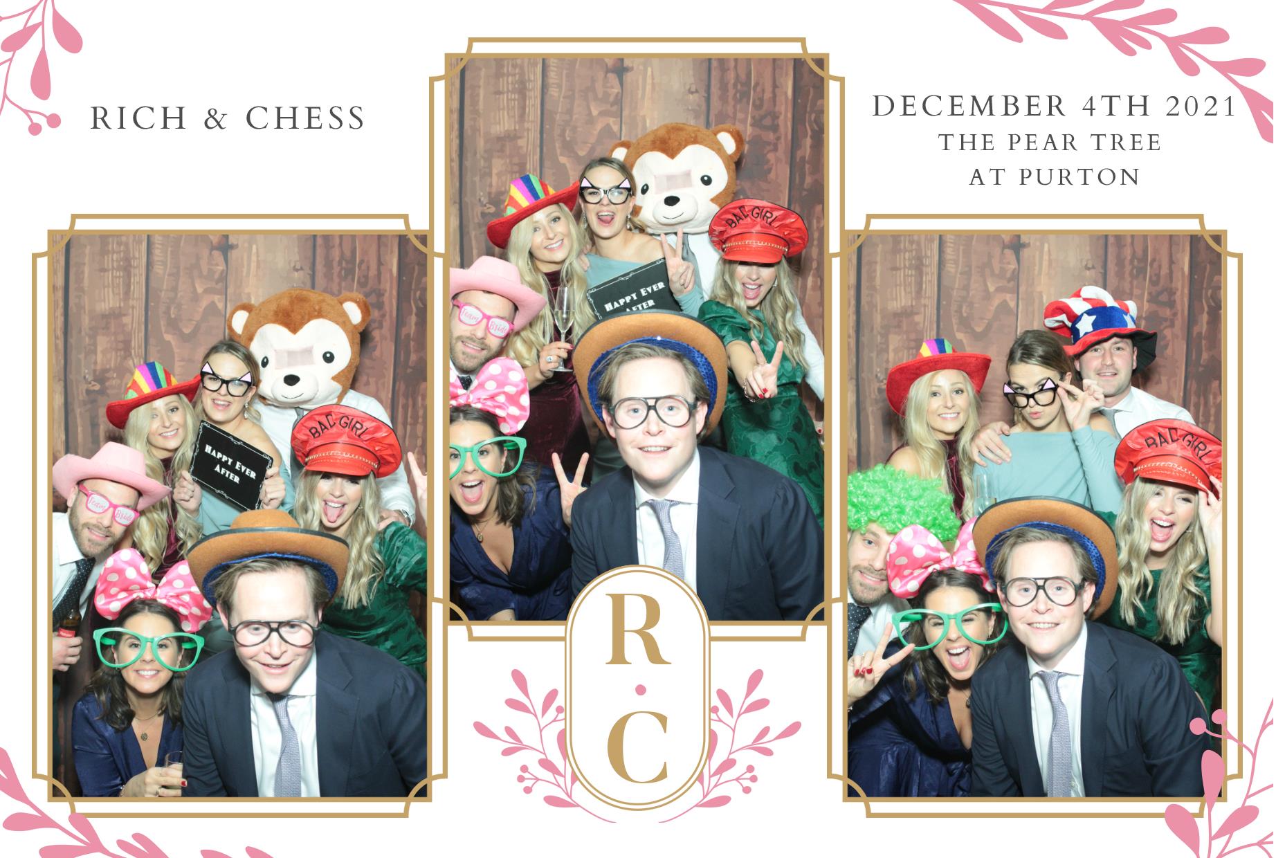 Chess and Rich's Wedding  | View more photos from the event at gallery.myphotoboothexperience.co.uk/u/MyPhotoBoothExperienceLtd/Chess-and-Richs-Wedding