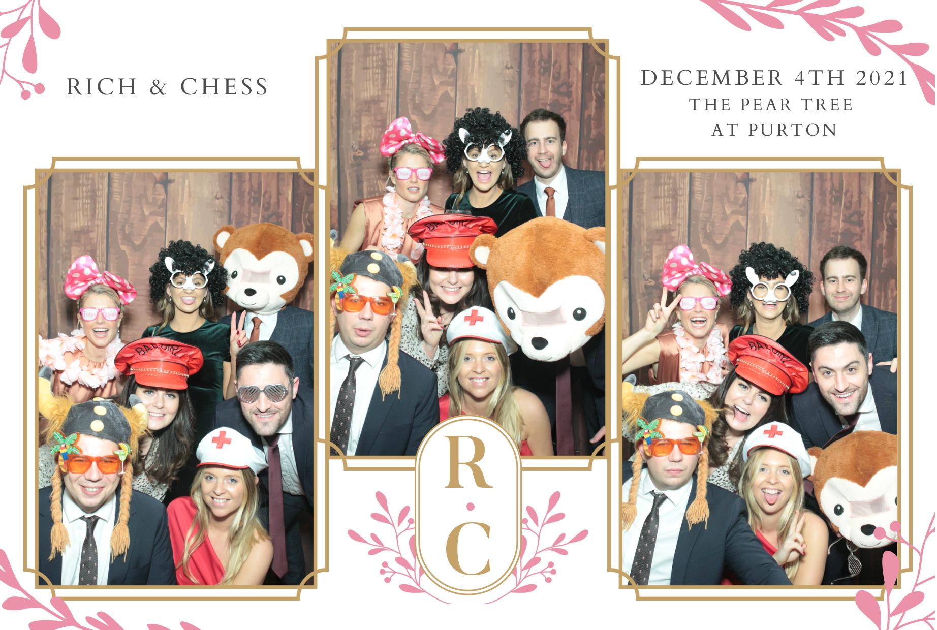 Chess and Rich's Wedding  | View more photos from the event at gallery.myphotoboothexperience.co.uk/u/MyPhotoBoothExperienceLtd/Chess-and-Richs-Wedding