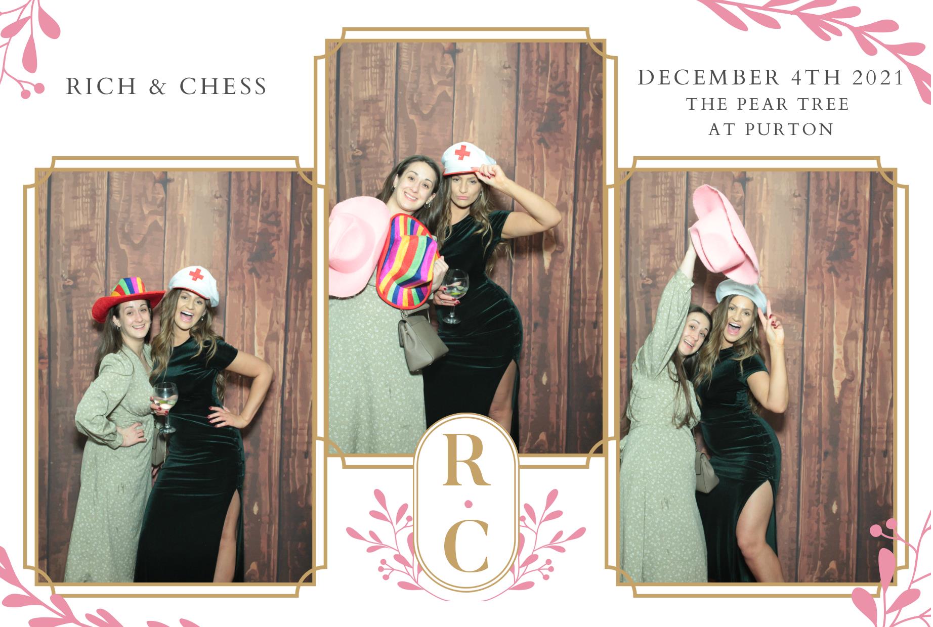 Chess and Rich's Wedding  | View more photos from the event at gallery.myphotoboothexperience.co.uk/u/MyPhotoBoothExperienceLtd/Chess-and-Richs-Wedding