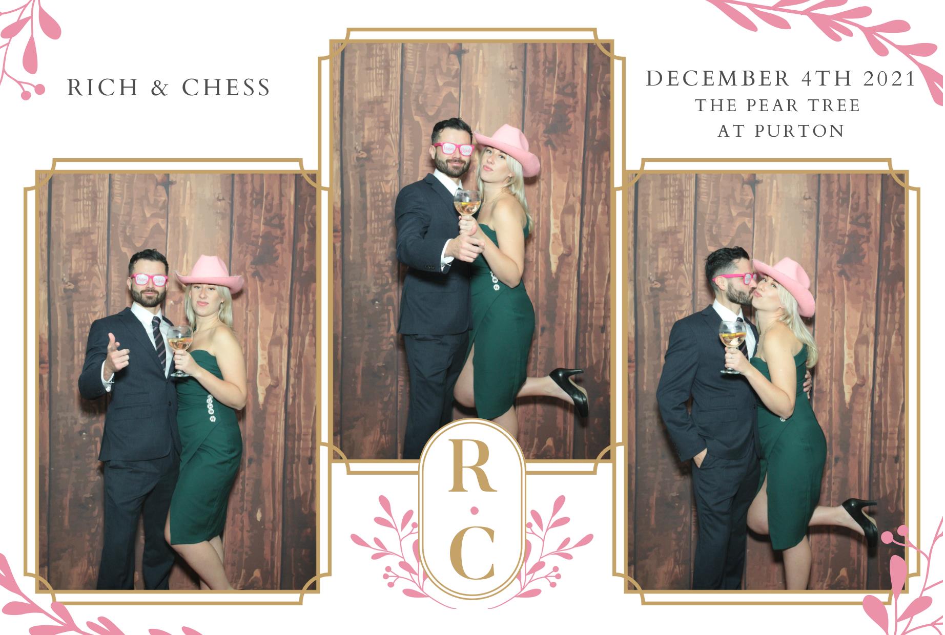 Chess and Rich's Wedding  | View more photos from the event at gallery.myphotoboothexperience.co.uk/u/MyPhotoBoothExperienceLtd/Chess-and-Richs-Wedding