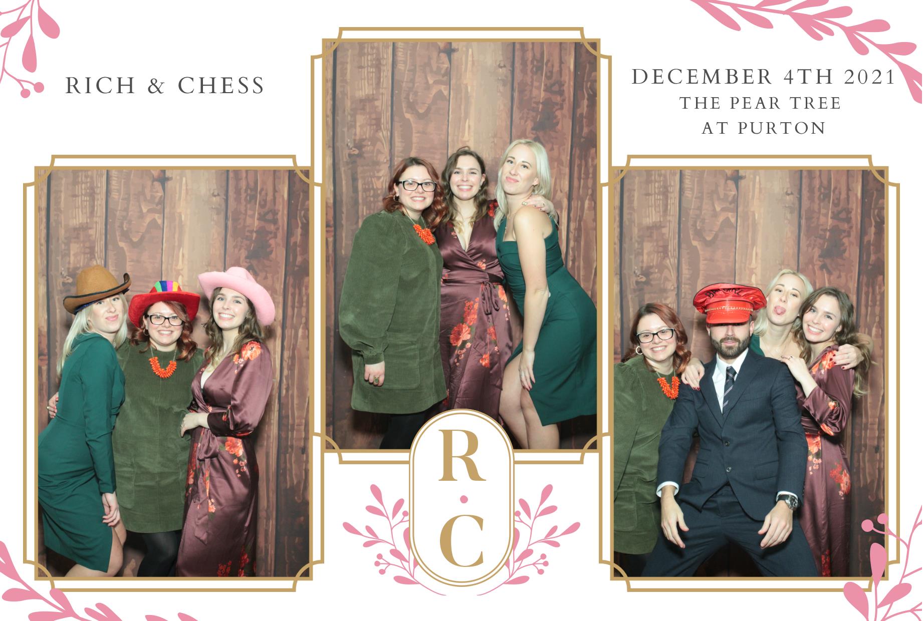 Chess and Rich's Wedding  | View more photos from the event at gallery.myphotoboothexperience.co.uk/u/MyPhotoBoothExperienceLtd/Chess-and-Richs-Wedding