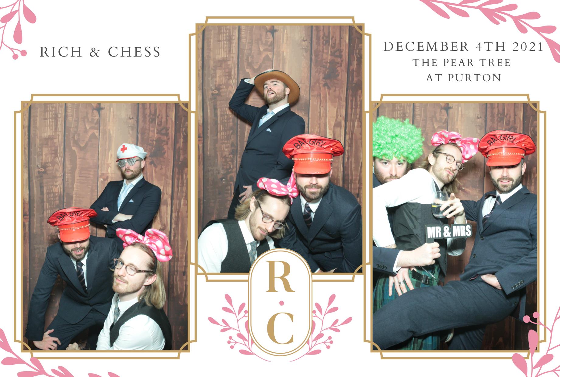 Chess and Rich's Wedding  | View more photos from the event at gallery.myphotoboothexperience.co.uk/u/MyPhotoBoothExperienceLtd/Chess-and-Richs-Wedding