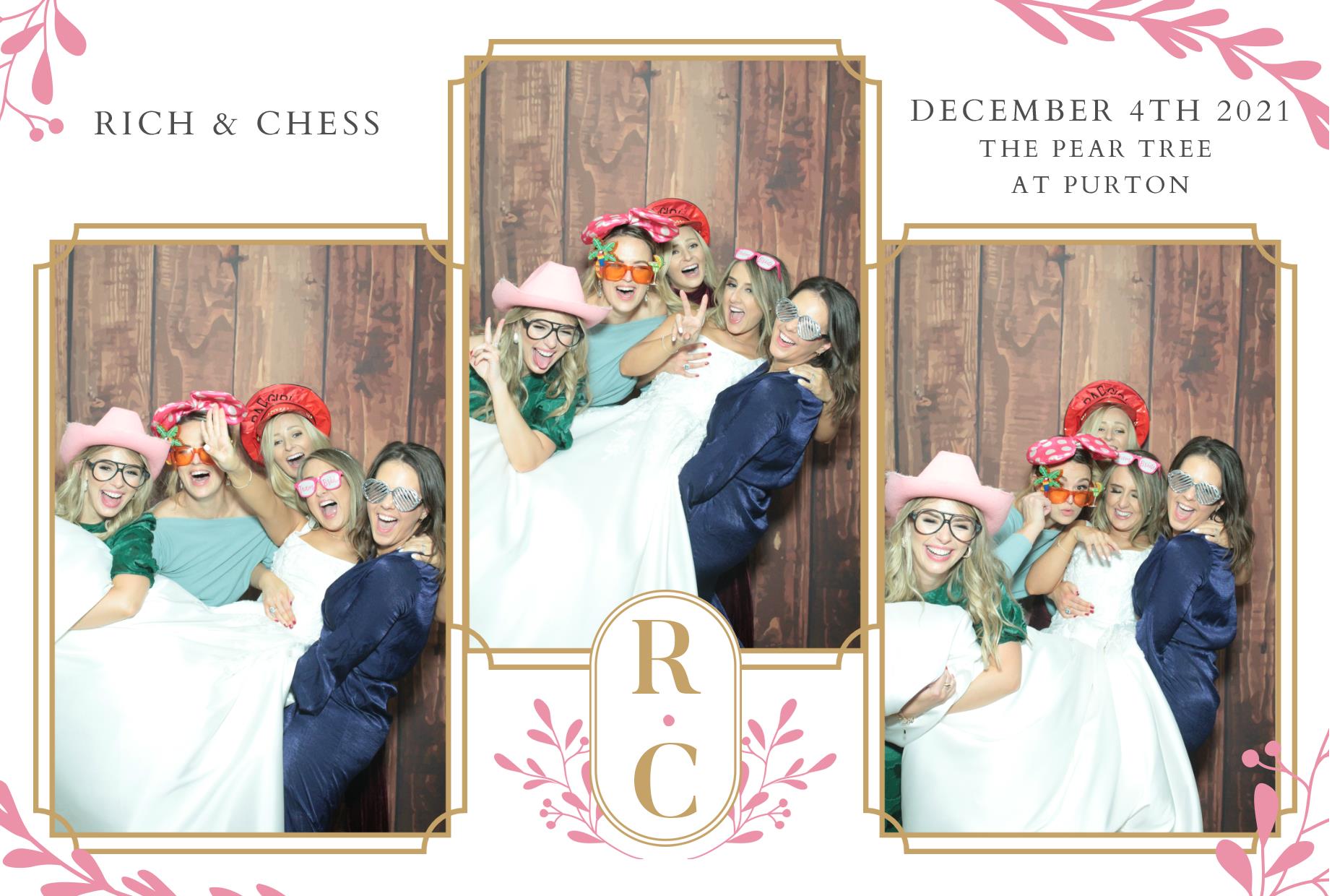 Chess and Rich's Wedding  | View more photos from the event at gallery.myphotoboothexperience.co.uk/u/MyPhotoBoothExperienceLtd/Chess-and-Richs-Wedding