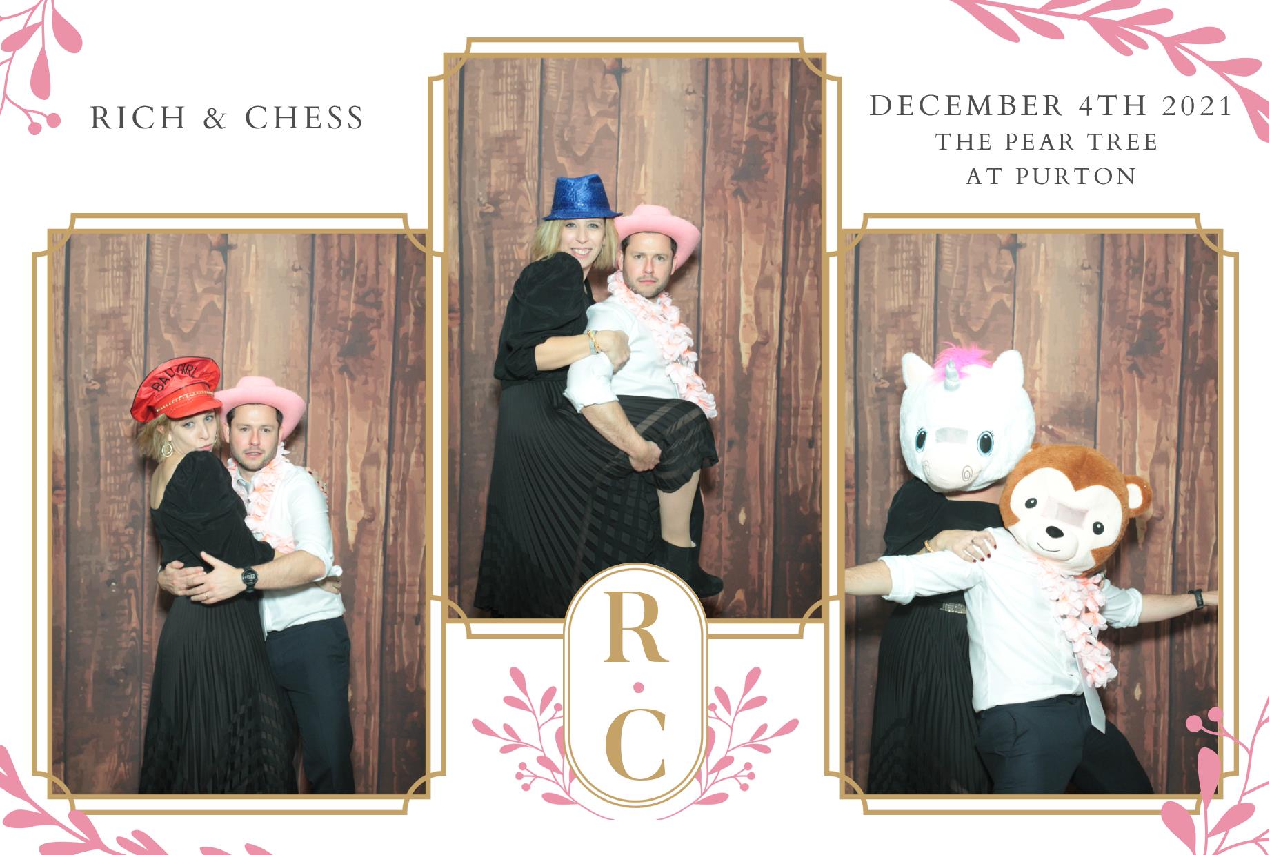 Chess and Rich's Wedding  | View more photos from the event at gallery.myphotoboothexperience.co.uk/u/MyPhotoBoothExperienceLtd/Chess-and-Richs-Wedding