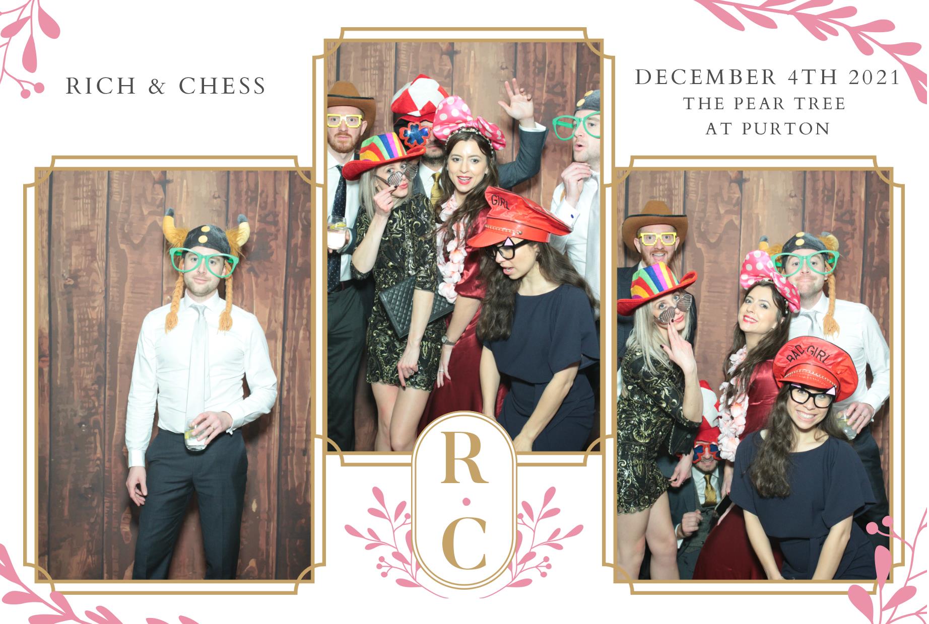Chess and Rich's Wedding  | View more photos from the event at gallery.myphotoboothexperience.co.uk/u/MyPhotoBoothExperienceLtd/Chess-and-Richs-Wedding