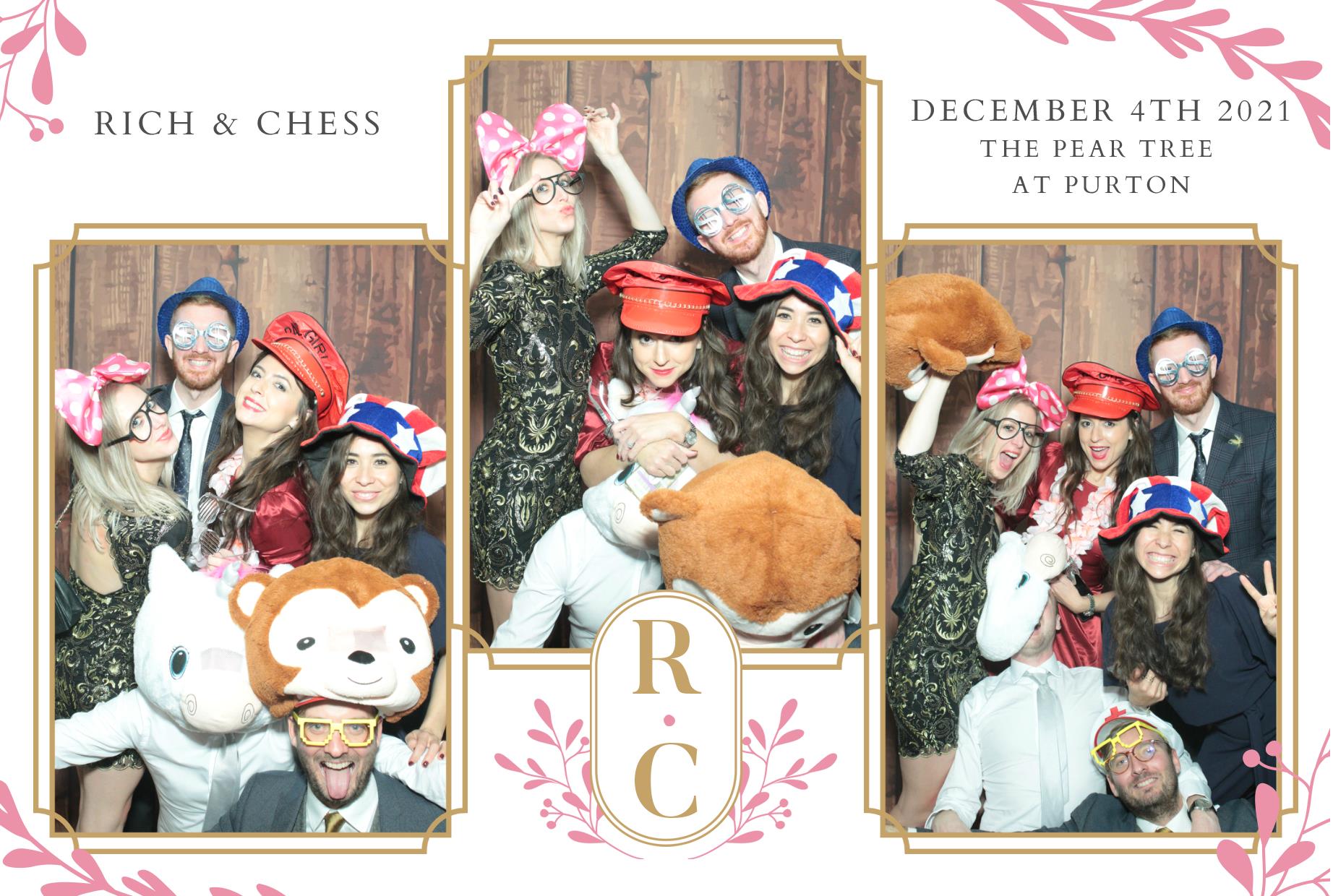 Chess and Rich's Wedding  | View more photos from the event at gallery.myphotoboothexperience.co.uk/u/MyPhotoBoothExperienceLtd/Chess-and-Richs-Wedding