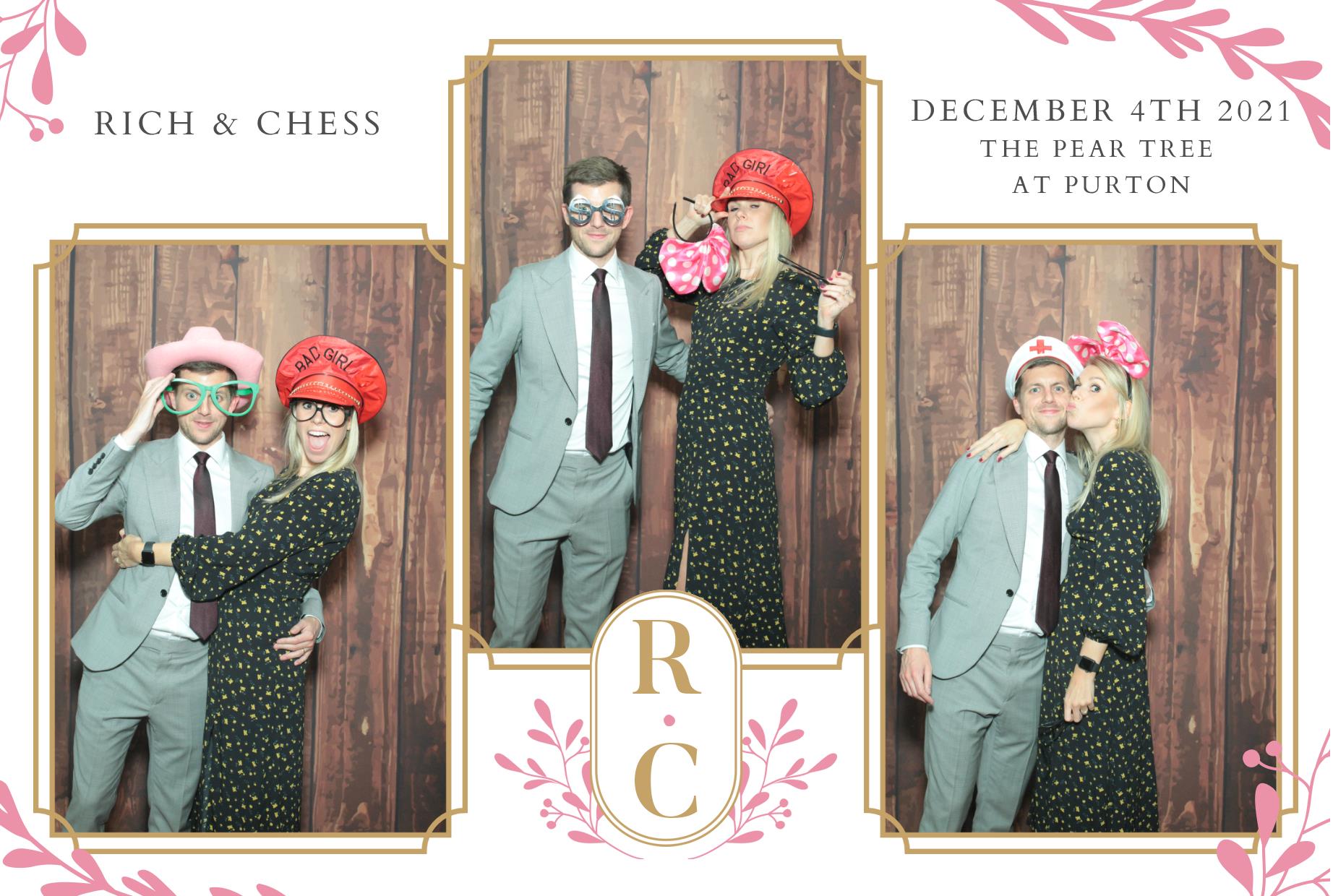 Chess and Rich's Wedding  | View more photos from the event at gallery.myphotoboothexperience.co.uk/u/MyPhotoBoothExperienceLtd/Chess-and-Richs-Wedding