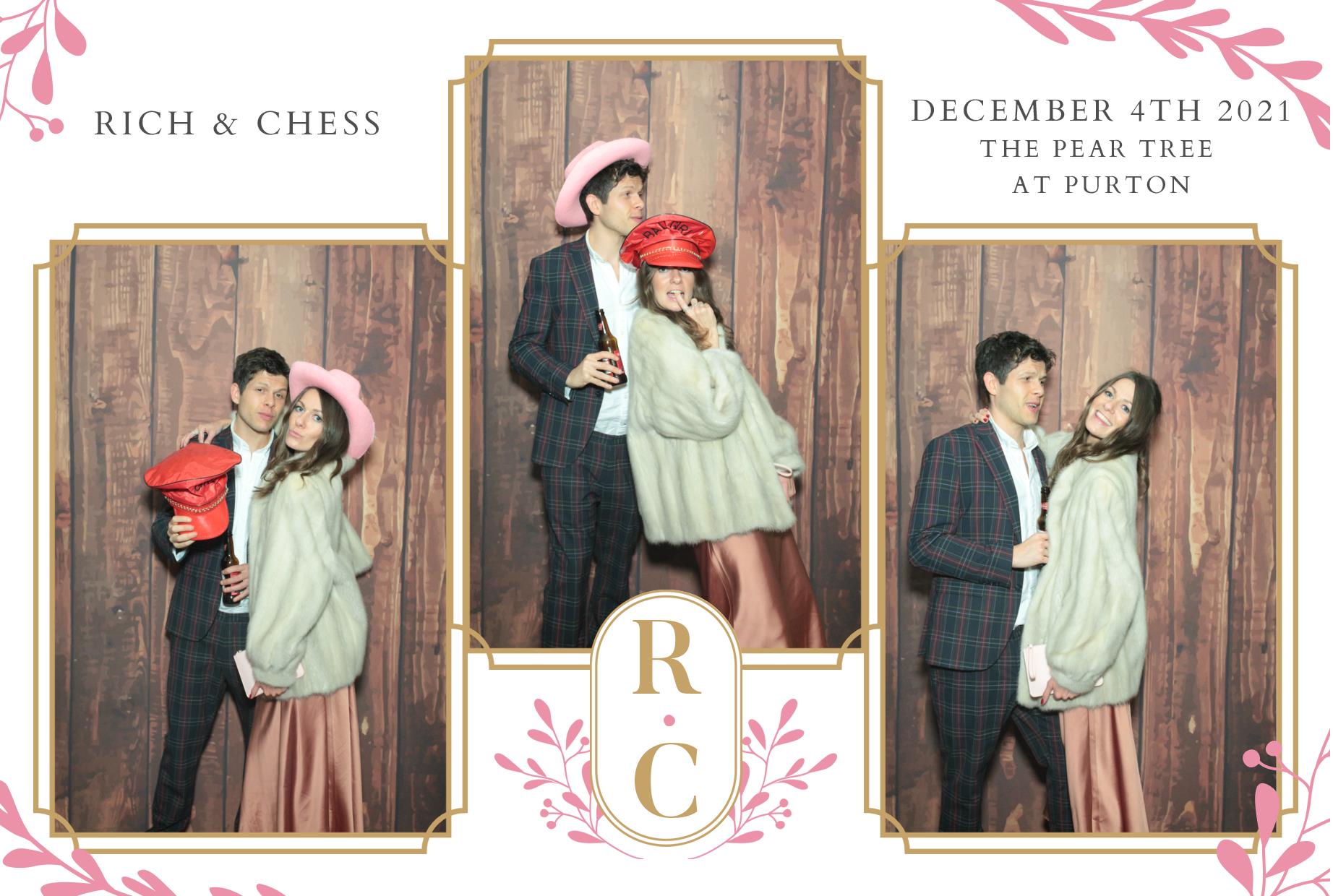 Chess and Rich's Wedding  | View more photos from the event at gallery.myphotoboothexperience.co.uk/u/MyPhotoBoothExperienceLtd/Chess-and-Richs-Wedding