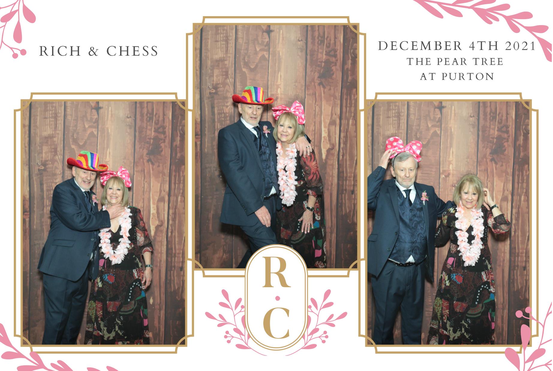 Chess and Rich's Wedding  | View more photos from the event at gallery.myphotoboothexperience.co.uk/u/MyPhotoBoothExperienceLtd/Chess-and-Richs-Wedding