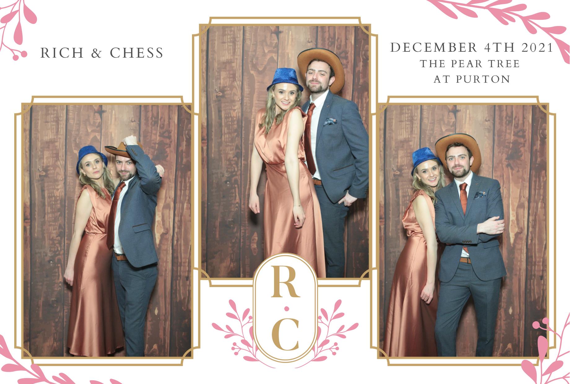 Chess and Rich's Wedding  | View more photos from the event at gallery.myphotoboothexperience.co.uk/u/MyPhotoBoothExperienceLtd/Chess-and-Richs-Wedding
