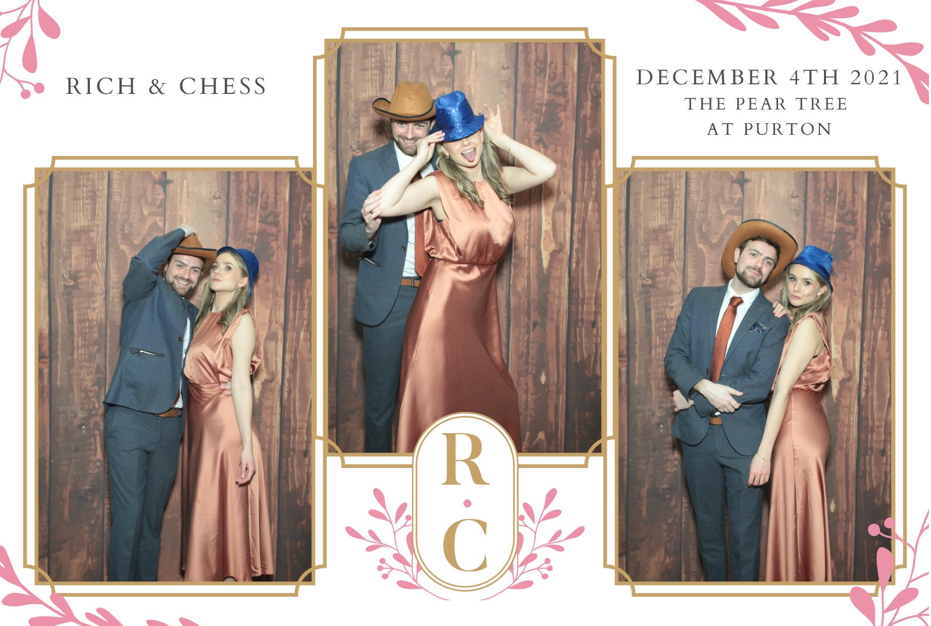 Chess and Rich's Wedding  | View more photos from the event at gallery.myphotoboothexperience.co.uk/u/MyPhotoBoothExperienceLtd/Chess-and-Richs-Wedding