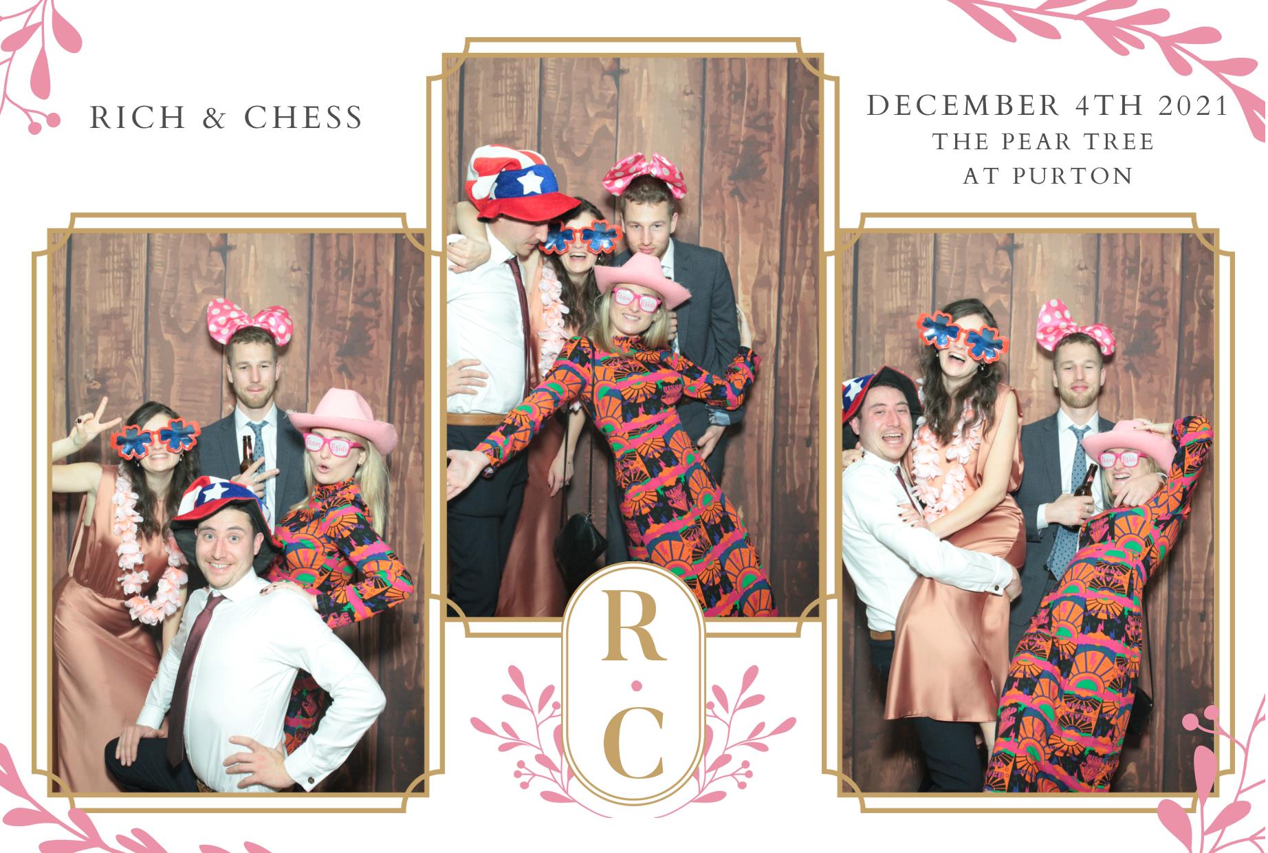 Chess and Rich's Wedding  | View more photos from the event at gallery.myphotoboothexperience.co.uk/u/MyPhotoBoothExperienceLtd/Chess-and-Richs-Wedding