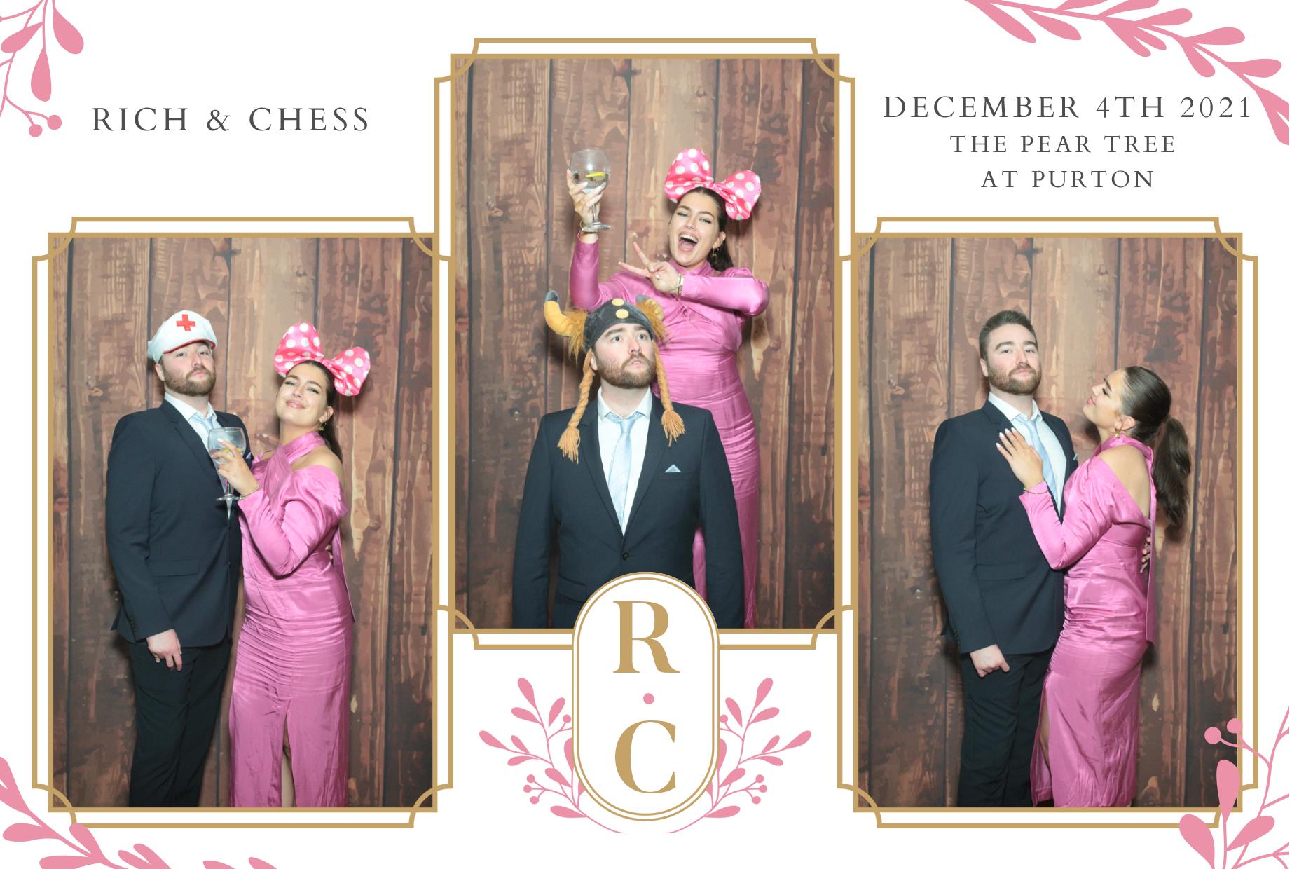 Chess and Rich's Wedding  | View more photos from the event at gallery.myphotoboothexperience.co.uk/u/MyPhotoBoothExperienceLtd/Chess-and-Richs-Wedding