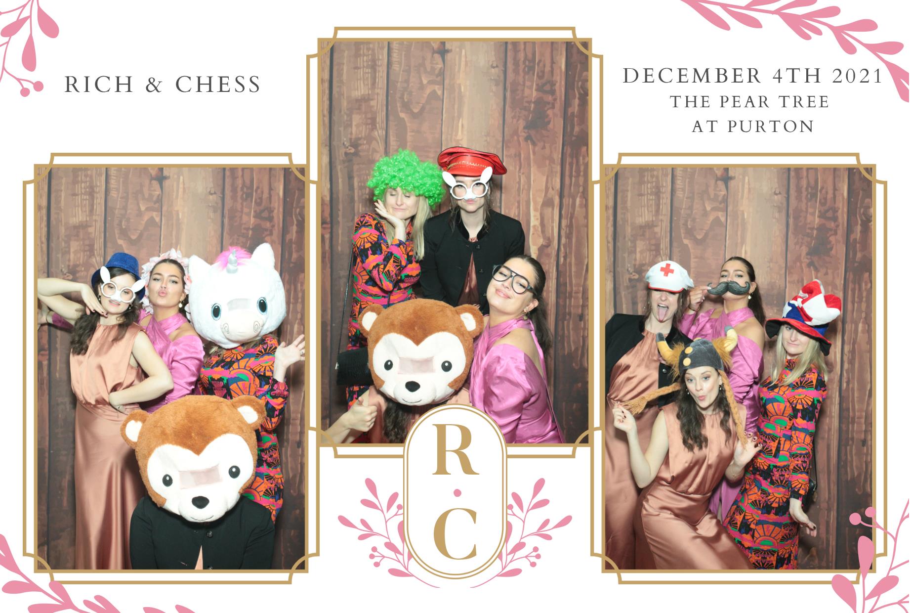 Chess and Rich's Wedding  | View more photos from the event at gallery.myphotoboothexperience.co.uk/u/MyPhotoBoothExperienceLtd/Chess-and-Richs-Wedding