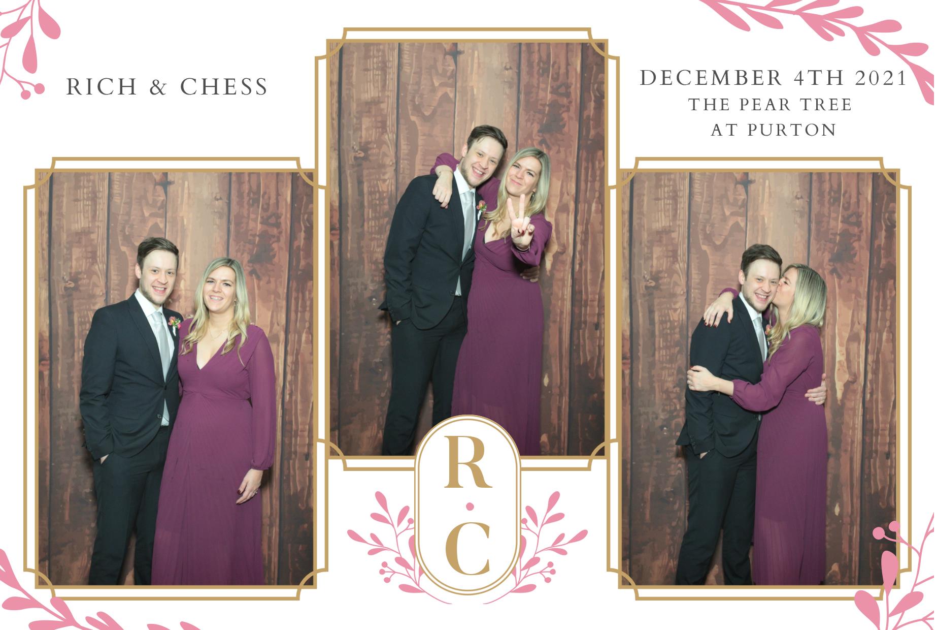 Chess and Rich's Wedding  | View more photos from the event at gallery.myphotoboothexperience.co.uk/u/MyPhotoBoothExperienceLtd/Chess-and-Richs-Wedding