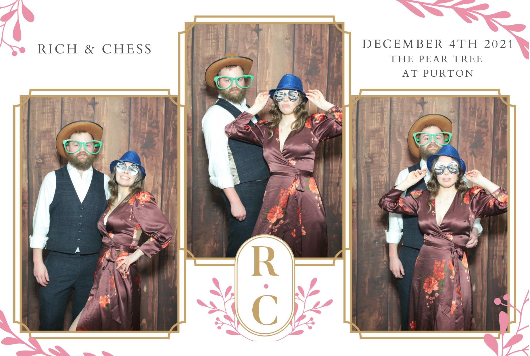 Chess and Rich's Wedding  | View more photos from the event at gallery.myphotoboothexperience.co.uk/u/MyPhotoBoothExperienceLtd/Chess-and-Richs-Wedding