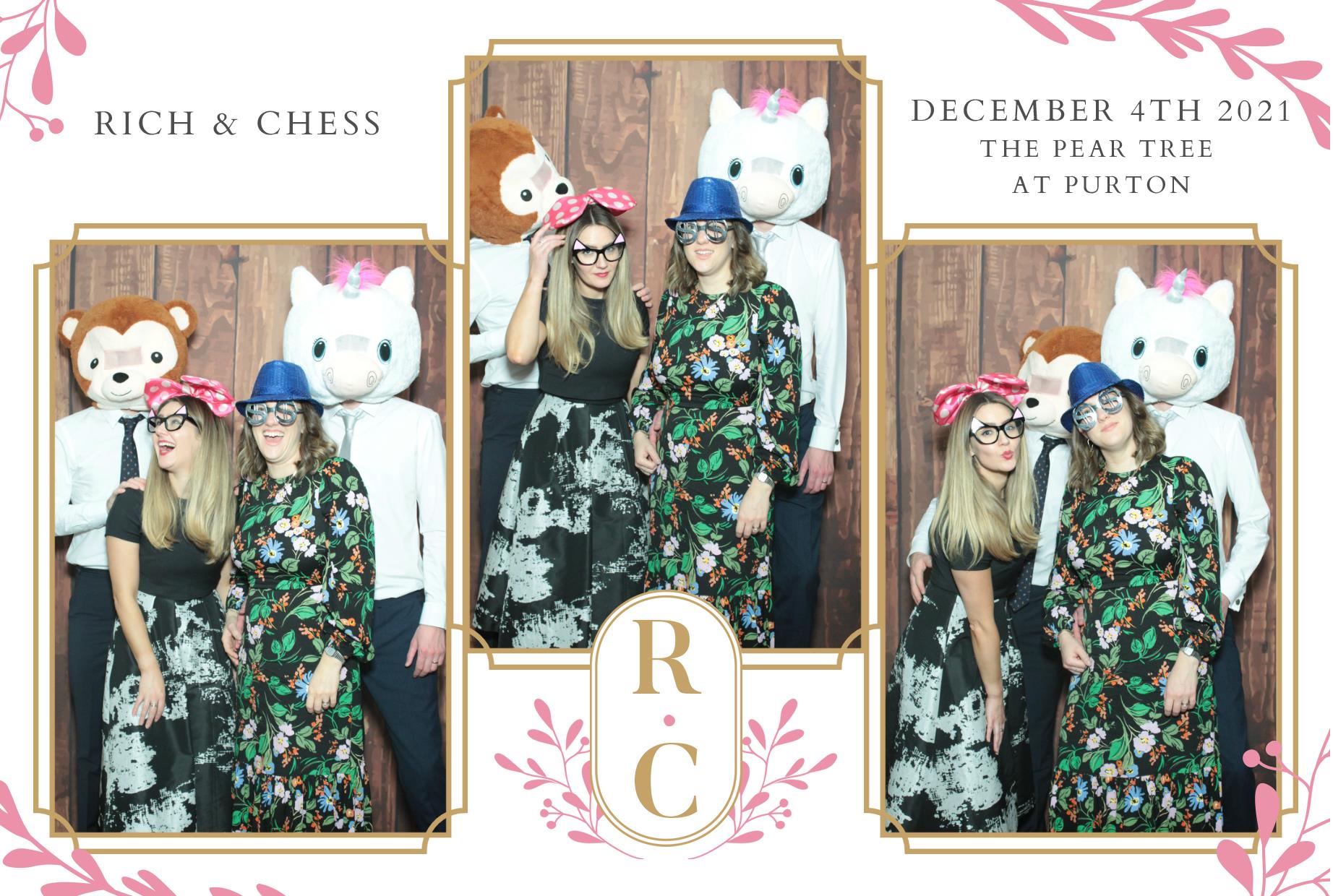 Chess and Rich's Wedding  | View more photos from the event at gallery.myphotoboothexperience.co.uk/u/MyPhotoBoothExperienceLtd/Chess-and-Richs-Wedding