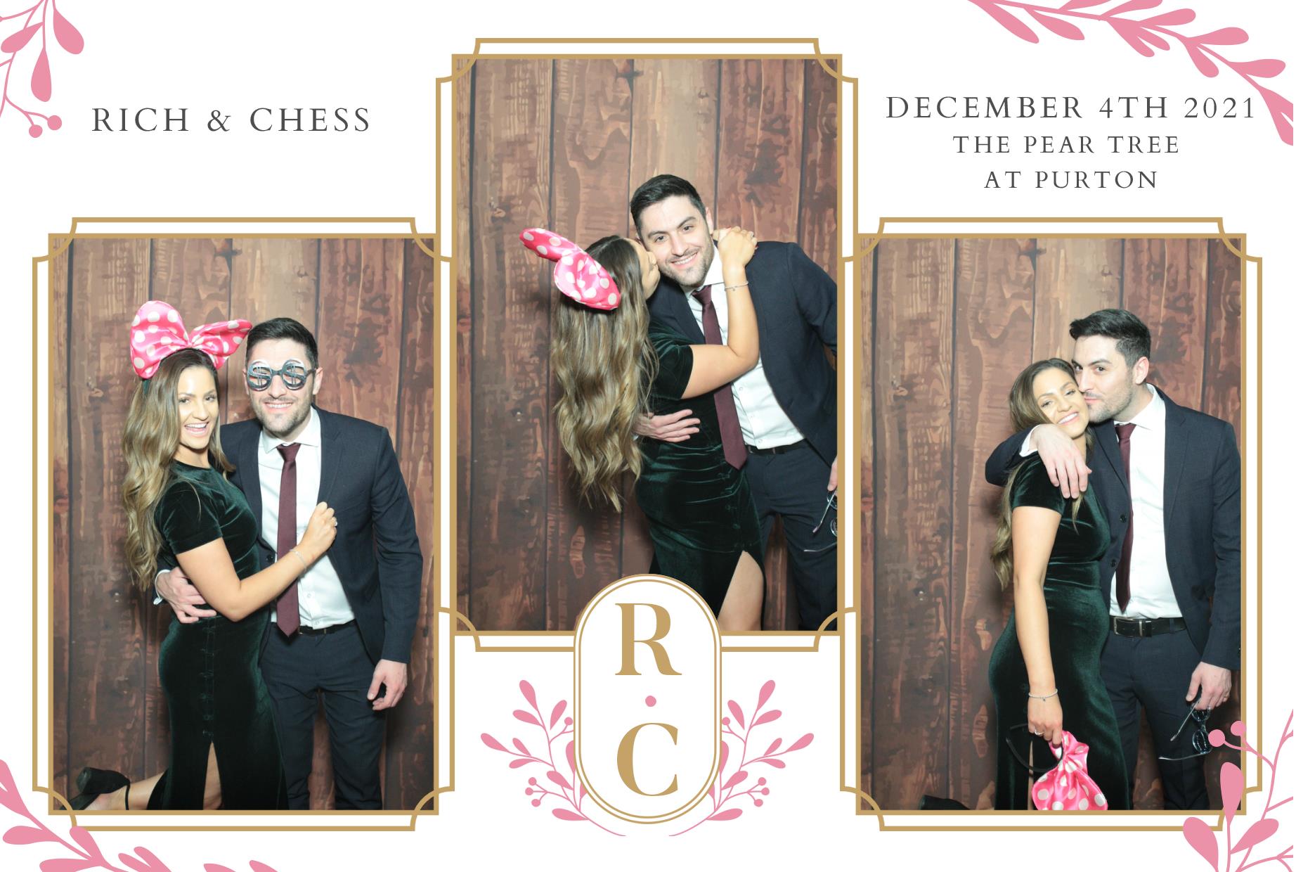 Chess and Rich's Wedding  | View more photos from the event at gallery.myphotoboothexperience.co.uk/u/MyPhotoBoothExperienceLtd/Chess-and-Richs-Wedding