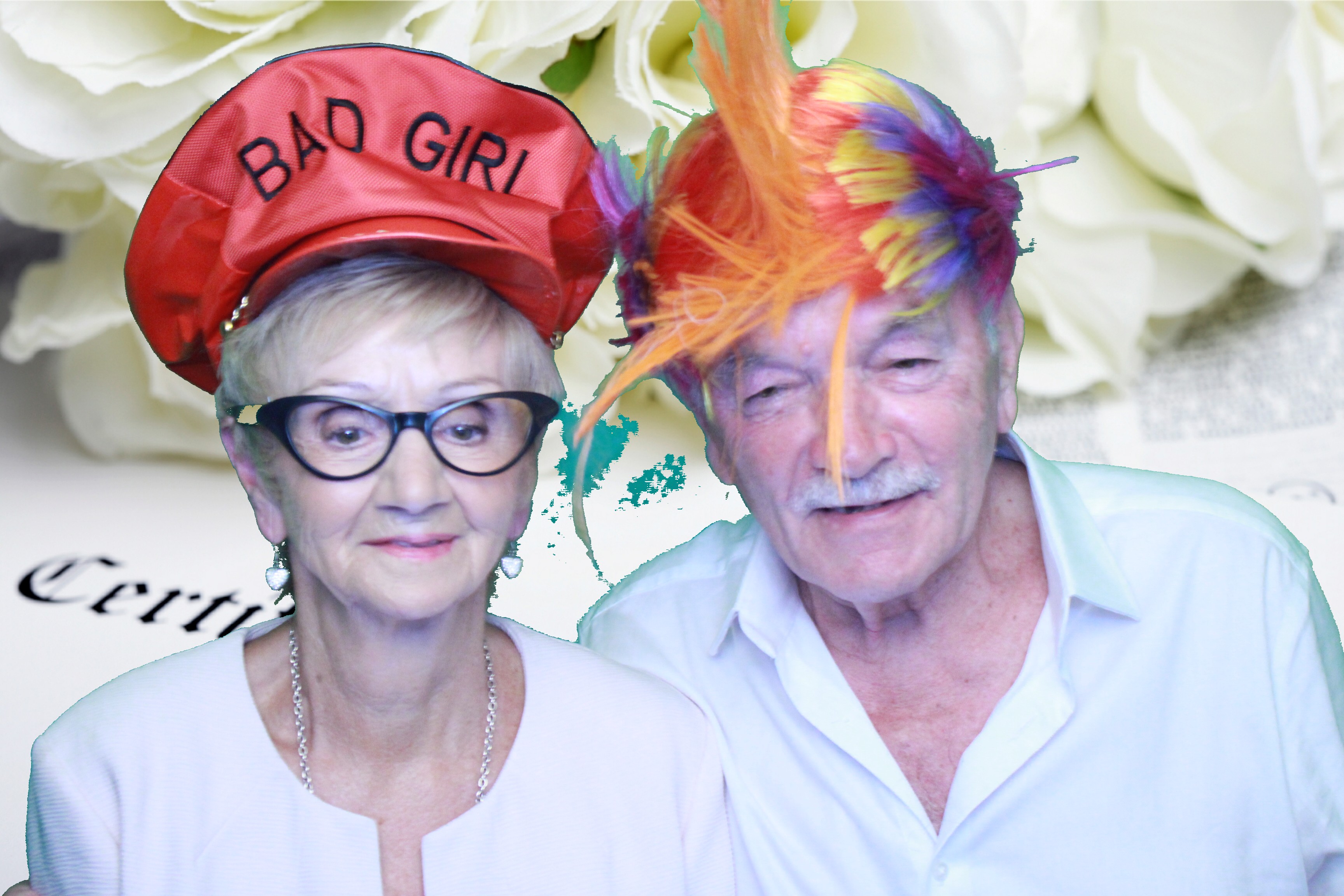 Chris and Val's Wedding  | View more photos from the event at gallery.myphotoboothexperience.co.uk/u/MyPhotoBoothExperienceLtd/Chris-and-Vals-Wedding