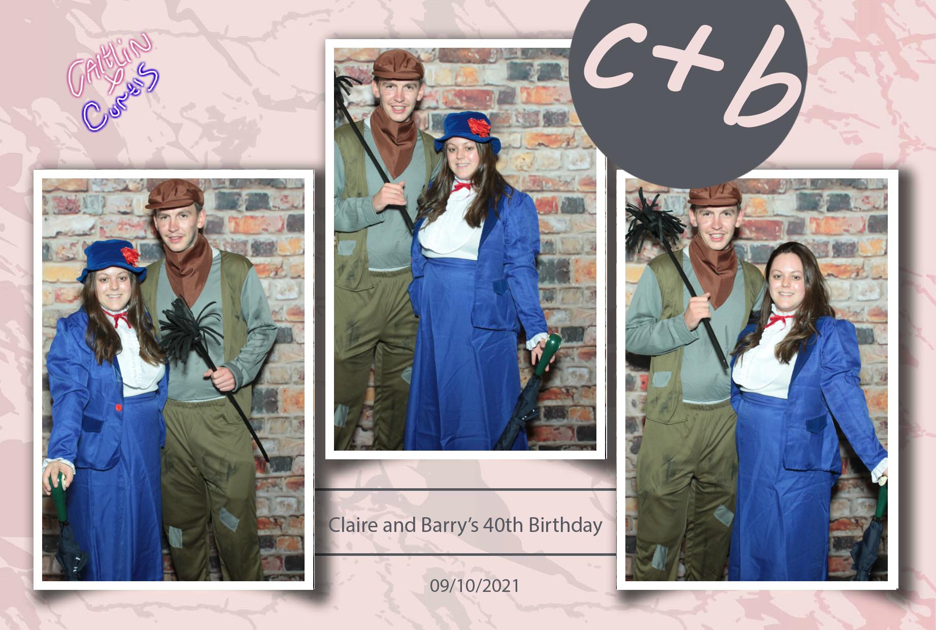 Claire and Barry's 40th Birthday | View more photos from the event at gallery.myphotoboothexperience.co.uk/u/MyPhotoBoothExperienceLtd/Claire-and-Barrys-40th-Birthday