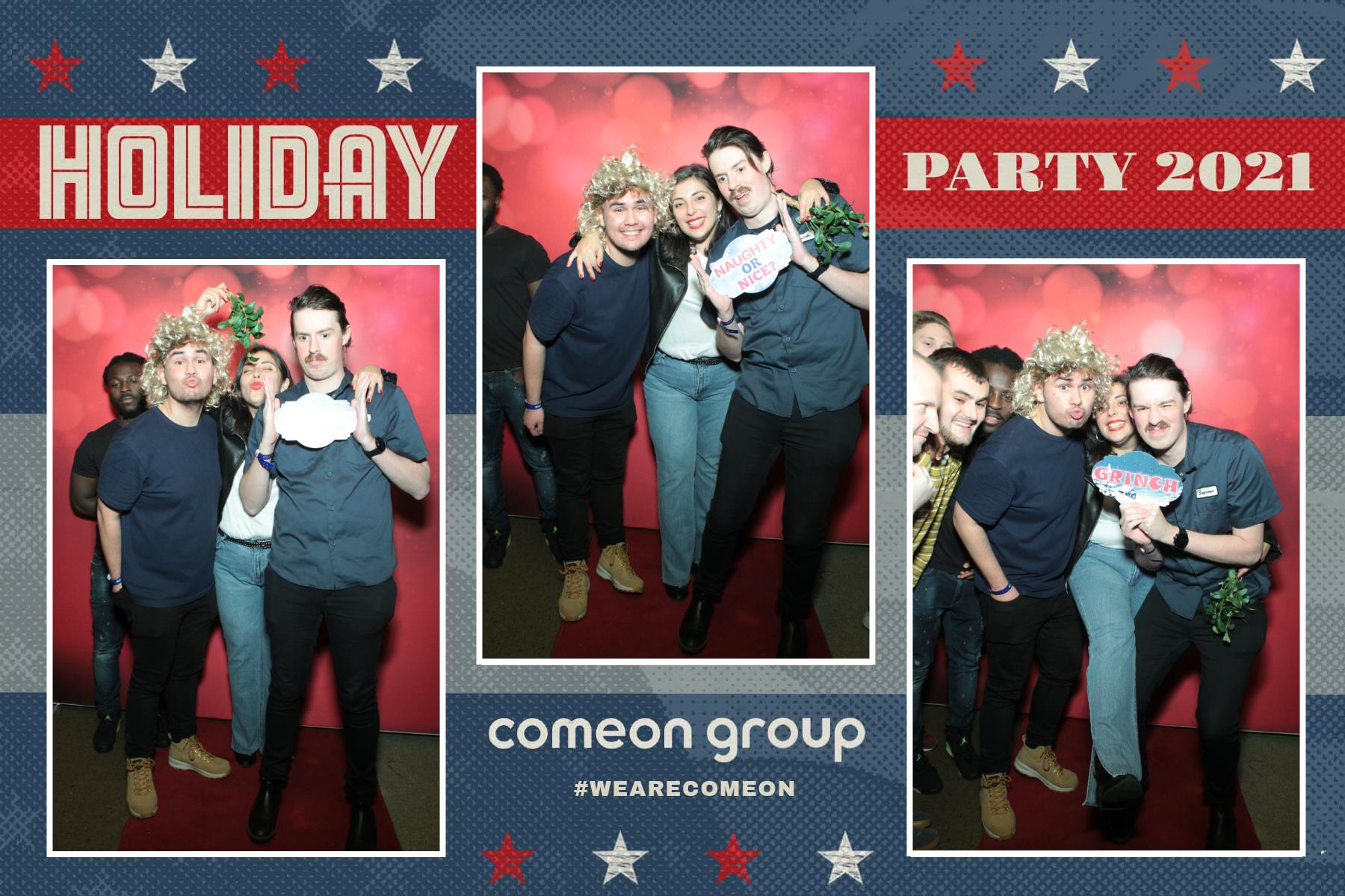 Comeon End Of Year 2021 | View more photos from the event at gallery.myphotoboothexperience.co.uk/u/MyPhotoBoothExperienceLtd/Comeon-End-Of-Year-2021