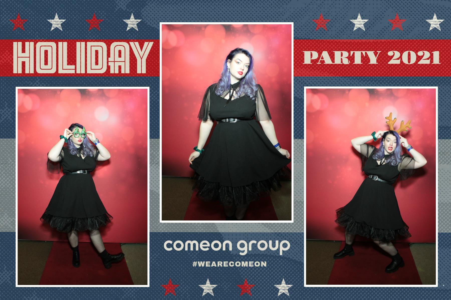 Comeon End Of Year 2021 | View more photos from the event at gallery.myphotoboothexperience.co.uk/u/MyPhotoBoothExperienceLtd/Comeon-End-Of-Year-2021