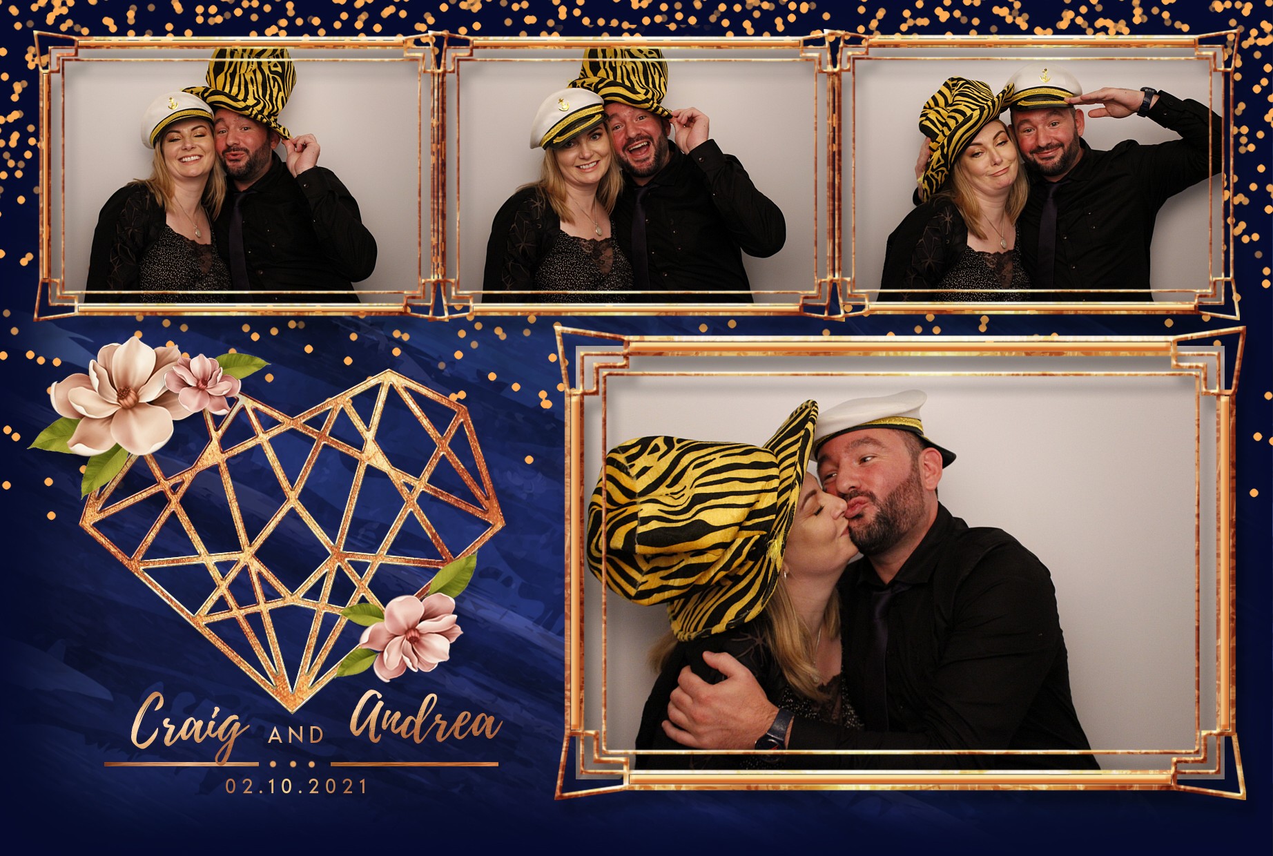 Craig and Andrea's Wedding  | View more photos from the event at gallery.myphotoboothexperience.co.uk/u/MyPhotoBoothExperienceLtd/Craig-and-Andreas-Wedding