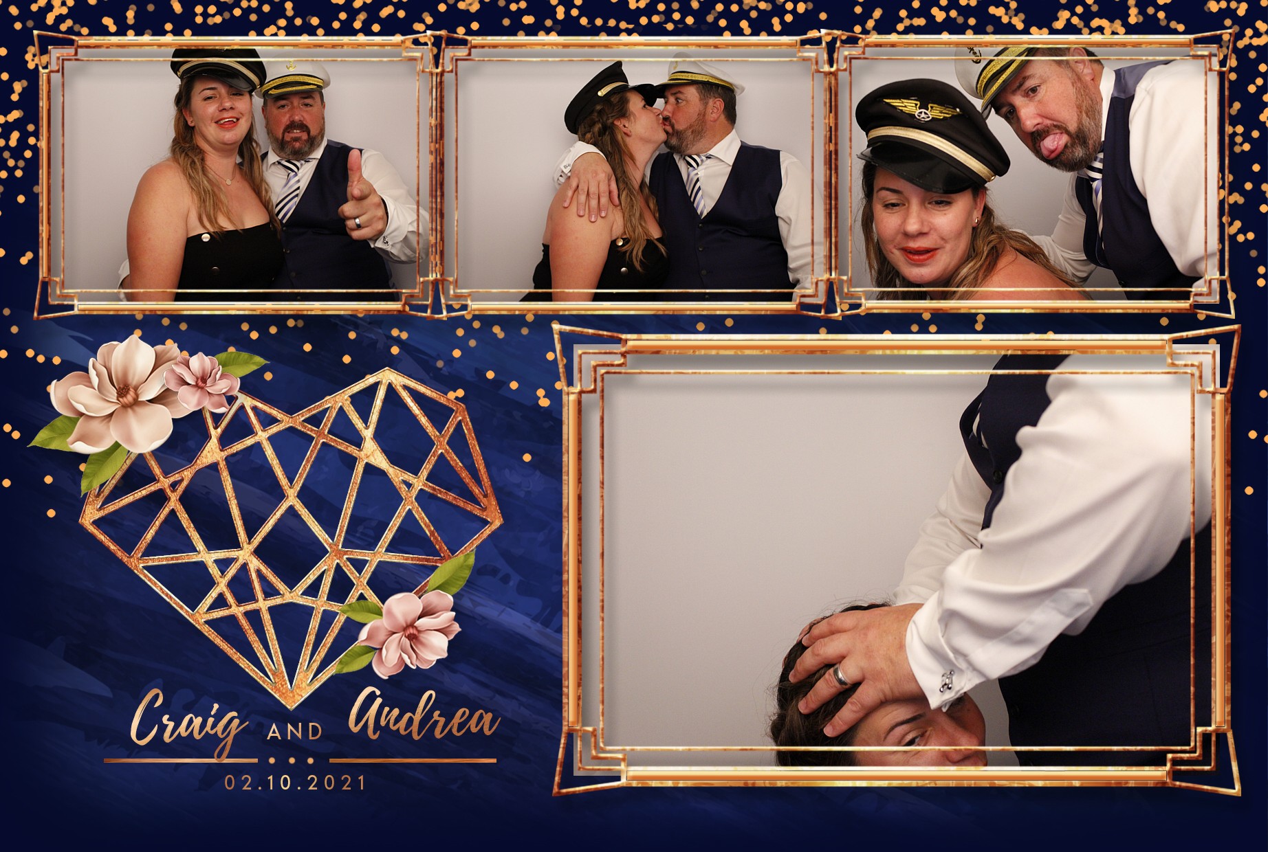Craig and Andrea's Wedding  | View more photos from the event at gallery.myphotoboothexperience.co.uk/u/MyPhotoBoothExperienceLtd/Craig-and-Andreas-Wedding