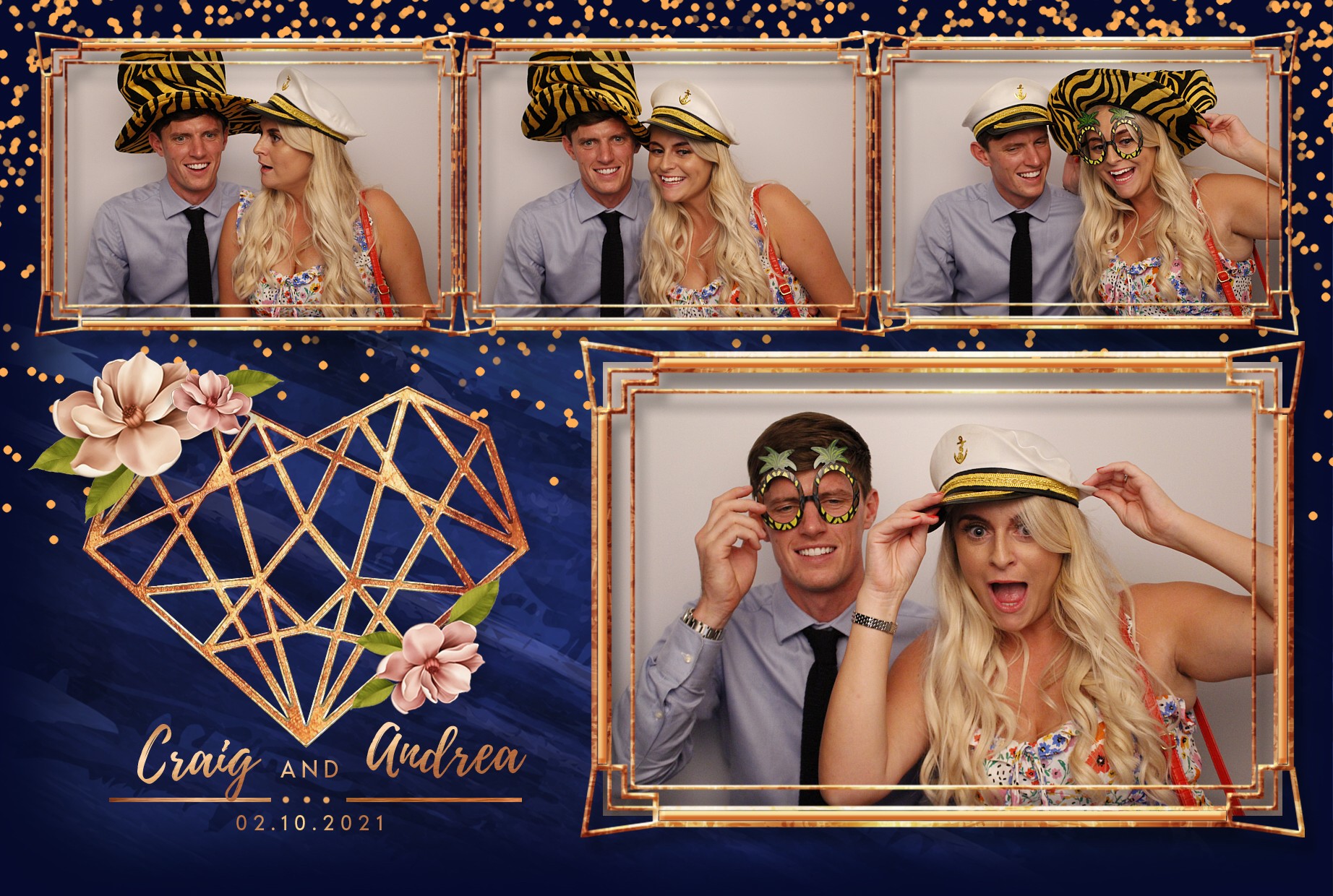 Craig and Andrea's Wedding  | View more photos from the event at gallery.myphotoboothexperience.co.uk/u/MyPhotoBoothExperienceLtd/Craig-and-Andreas-Wedding