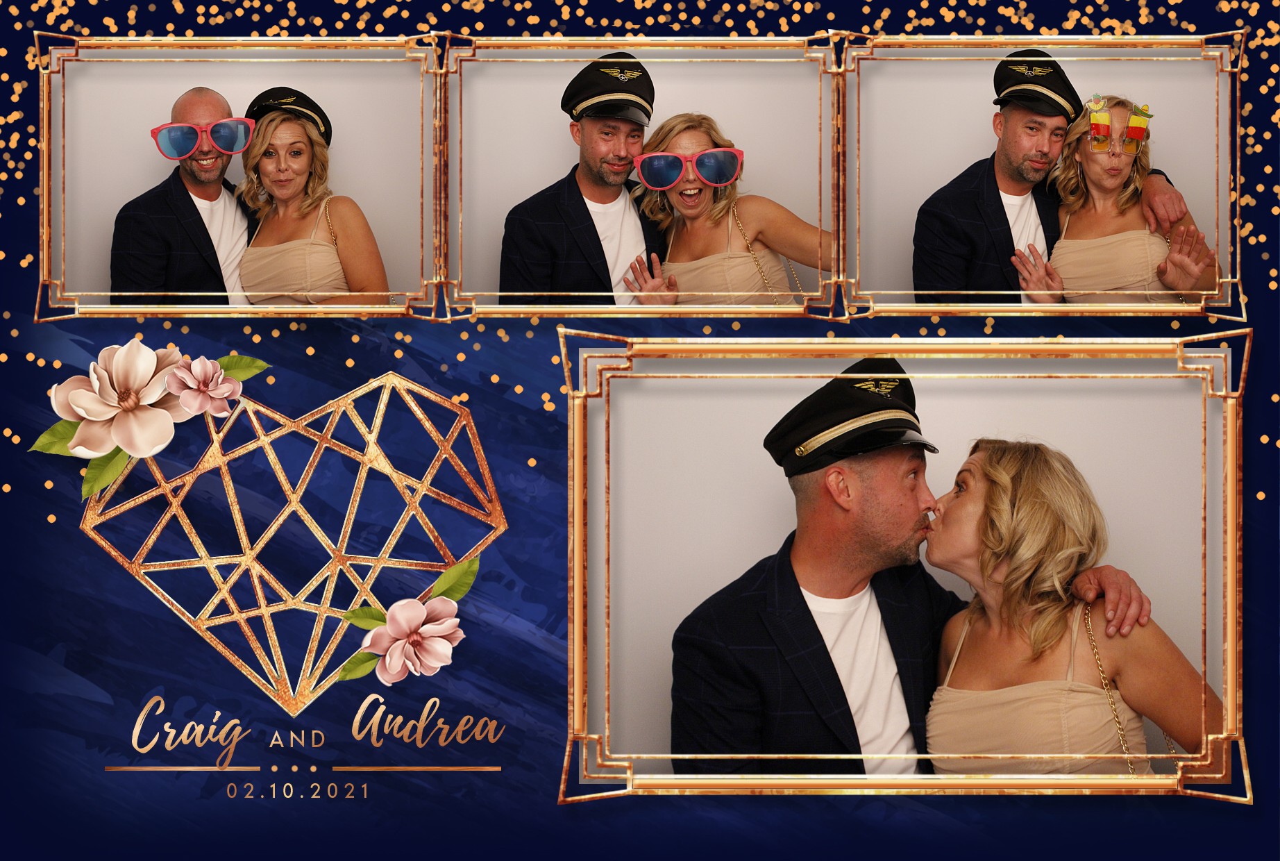 Craig and Andrea's Wedding  | View more photos from the event at gallery.myphotoboothexperience.co.uk/u/MyPhotoBoothExperienceLtd/Craig-and-Andreas-Wedding
