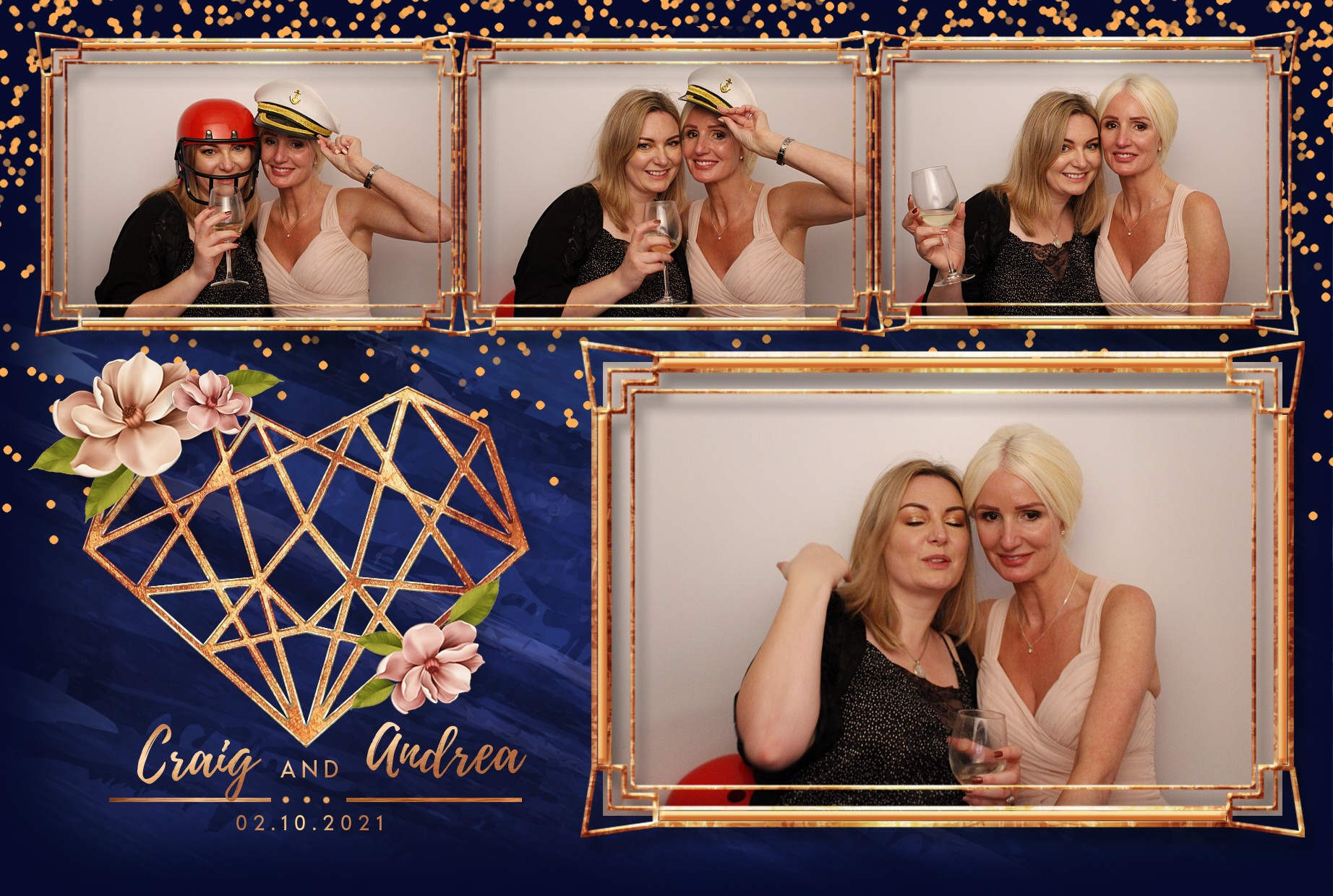 Craig and Andrea's Wedding  | View more photos from the event at gallery.myphotoboothexperience.co.uk/u/MyPhotoBoothExperienceLtd/Craig-and-Andreas-Wedding
