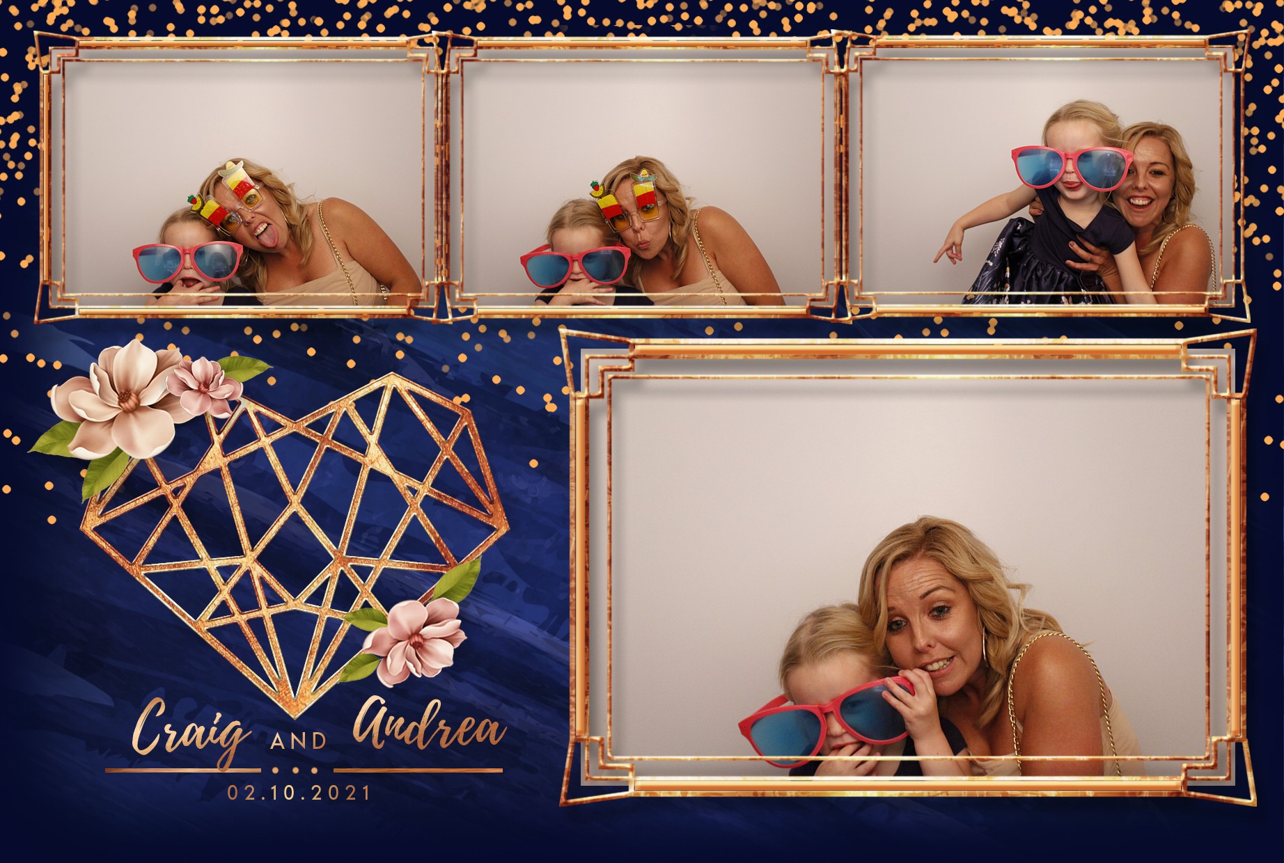 Craig and Andrea's Wedding  | View more photos from the event at gallery.myphotoboothexperience.co.uk/u/MyPhotoBoothExperienceLtd/Craig-and-Andreas-Wedding
