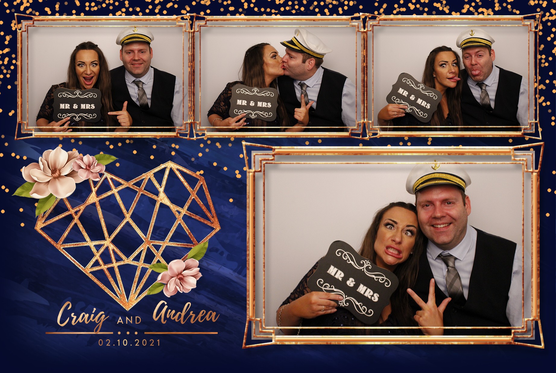 Craig and Andrea's Wedding  | View more photos from the event at gallery.myphotoboothexperience.co.uk/u/MyPhotoBoothExperienceLtd/Craig-and-Andreas-Wedding