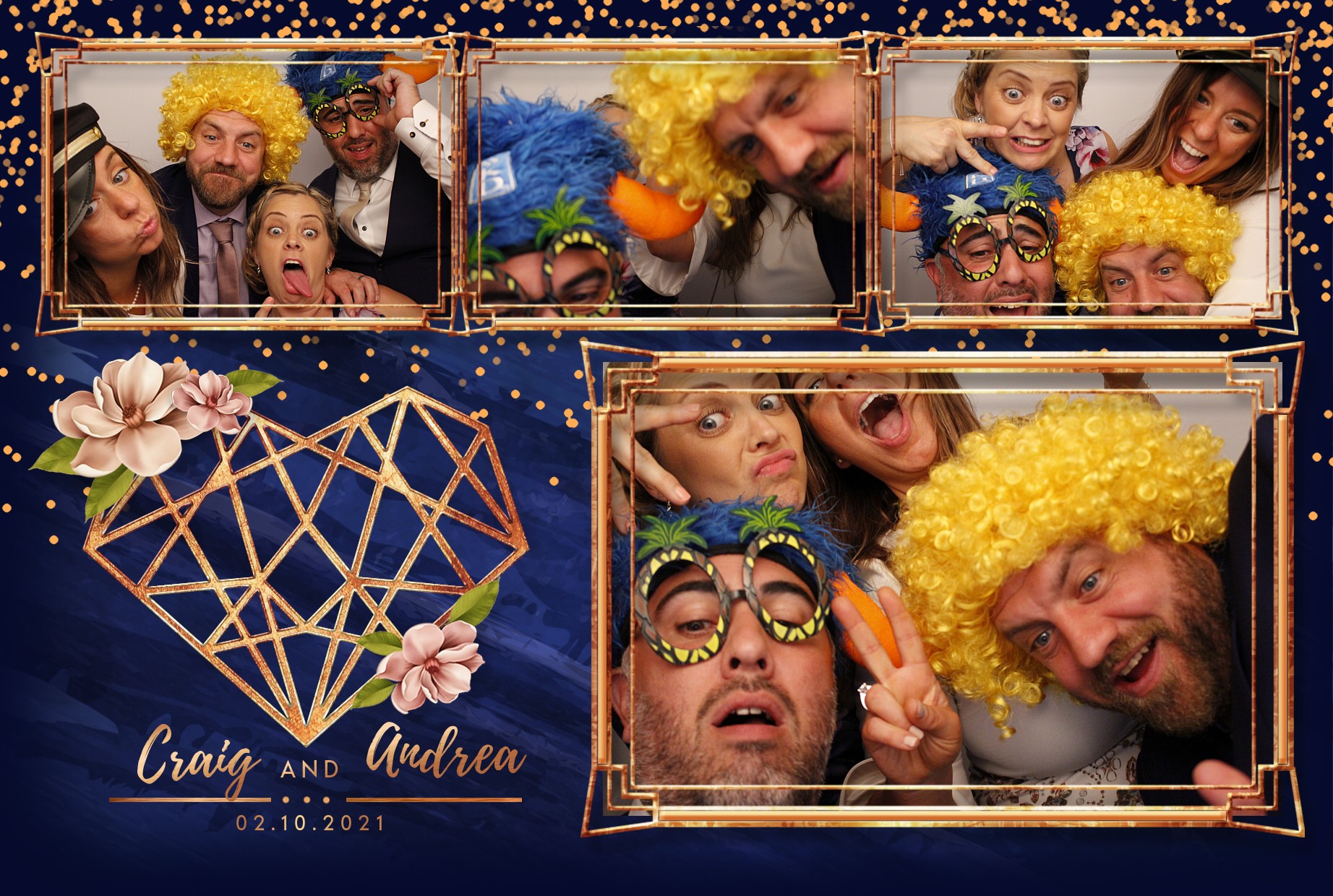 Craig and Andrea's Wedding  | View more photos from the event at gallery.myphotoboothexperience.co.uk/u/MyPhotoBoothExperienceLtd/Craig-and-Andreas-Wedding
