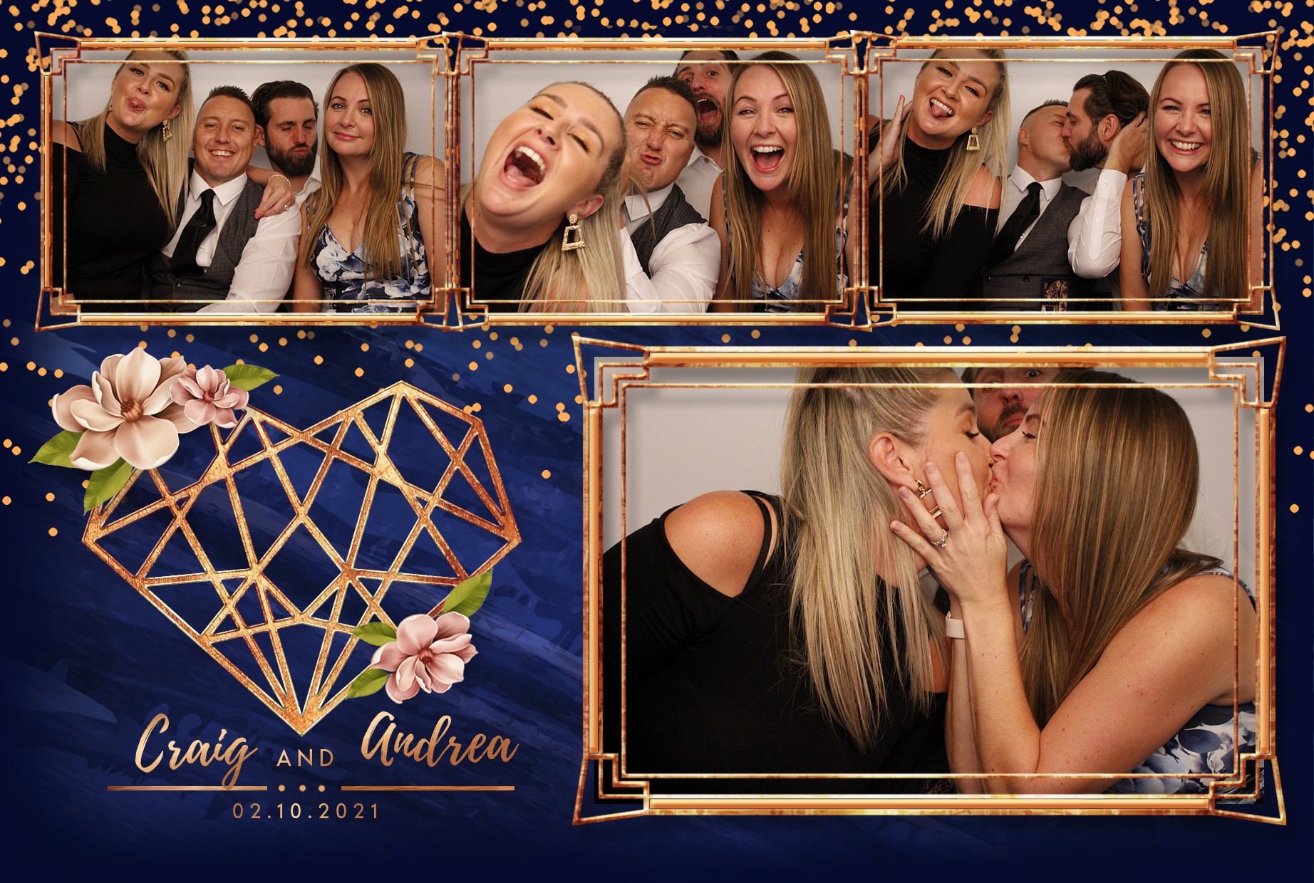 Craig and Andrea's Wedding  | View more photos from the event at gallery.myphotoboothexperience.co.uk/u/MyPhotoBoothExperienceLtd/Craig-and-Andreas-Wedding