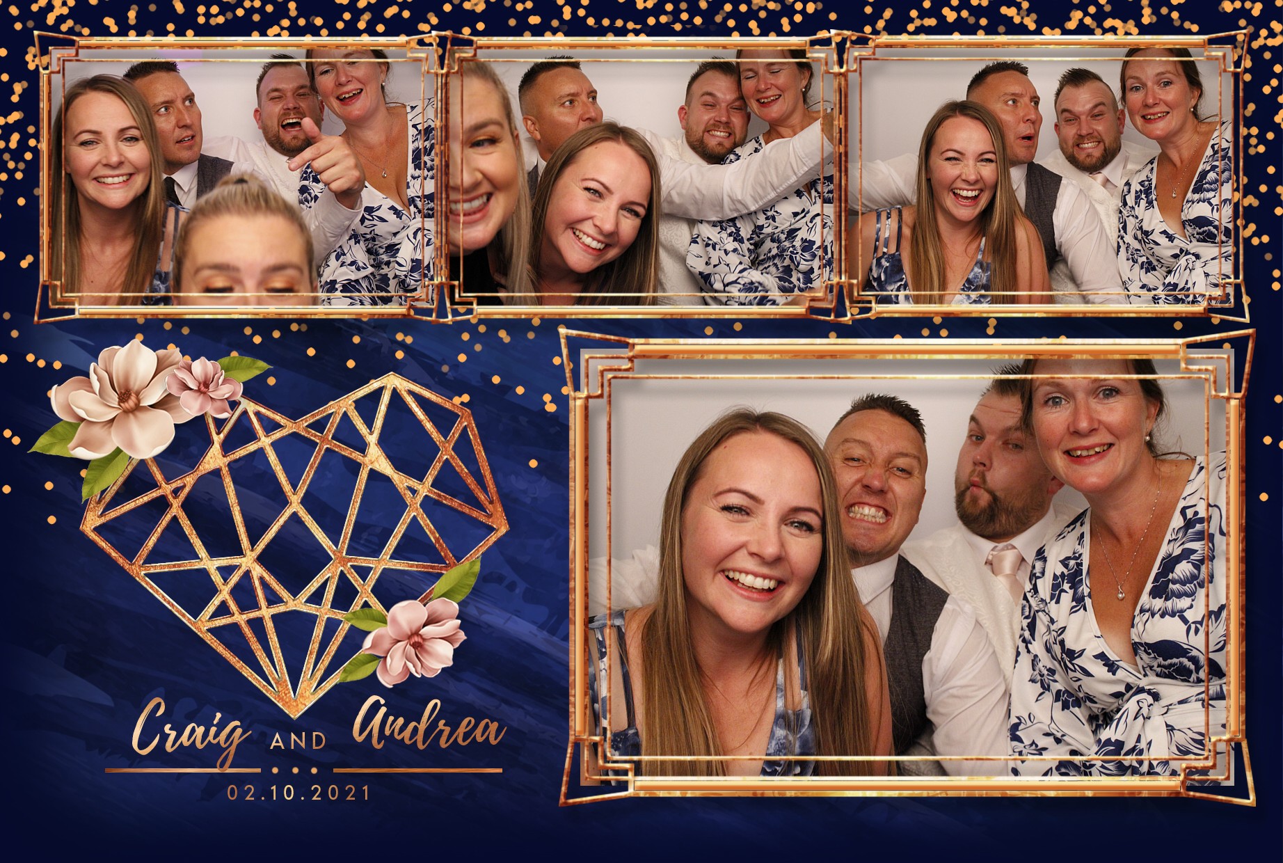 Craig and Andrea's Wedding  | View more photos from the event at gallery.myphotoboothexperience.co.uk/u/MyPhotoBoothExperienceLtd/Craig-and-Andreas-Wedding