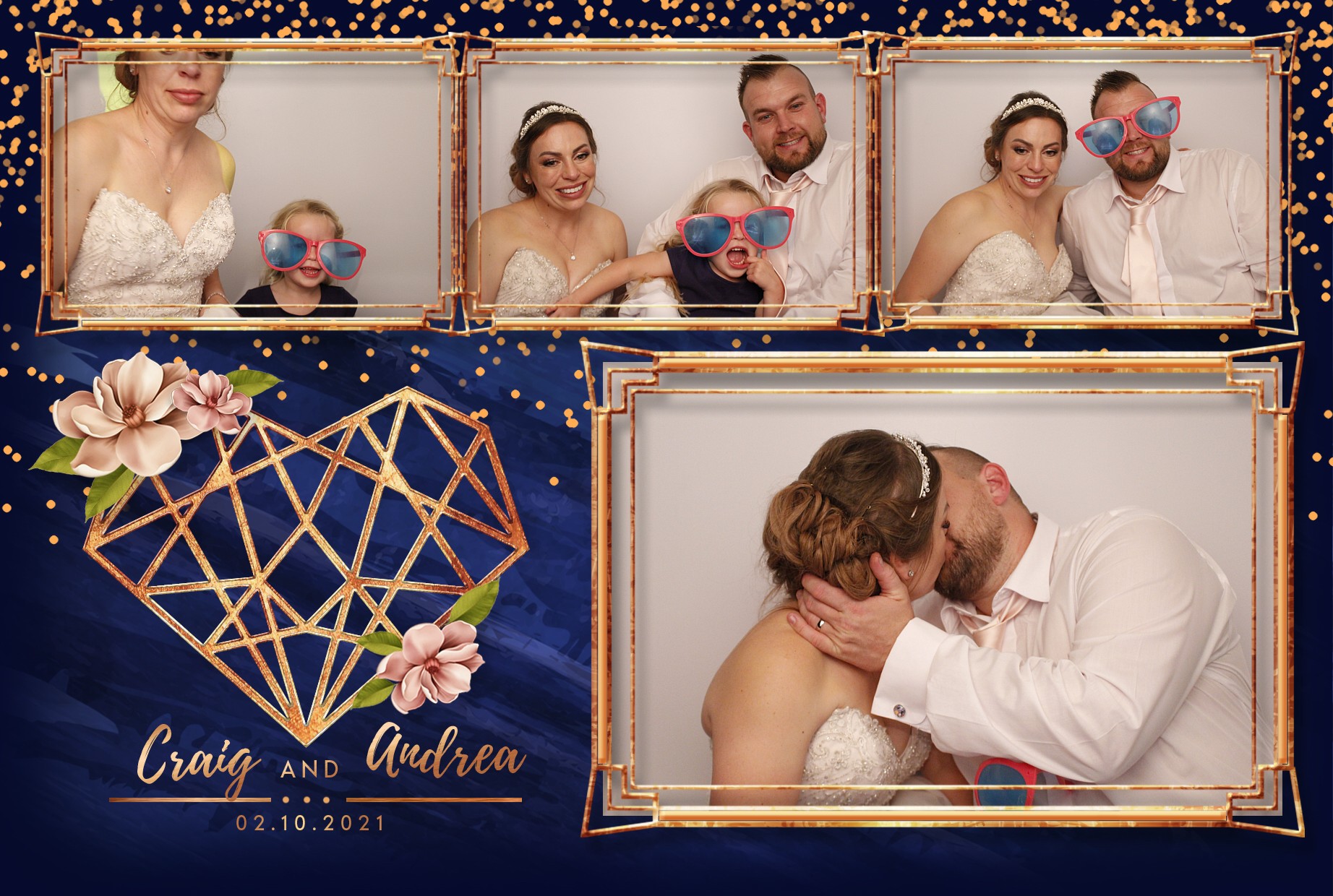 Craig and Andrea's Wedding  | View more photos from the event at gallery.myphotoboothexperience.co.uk/u/MyPhotoBoothExperienceLtd/Craig-and-Andreas-Wedding