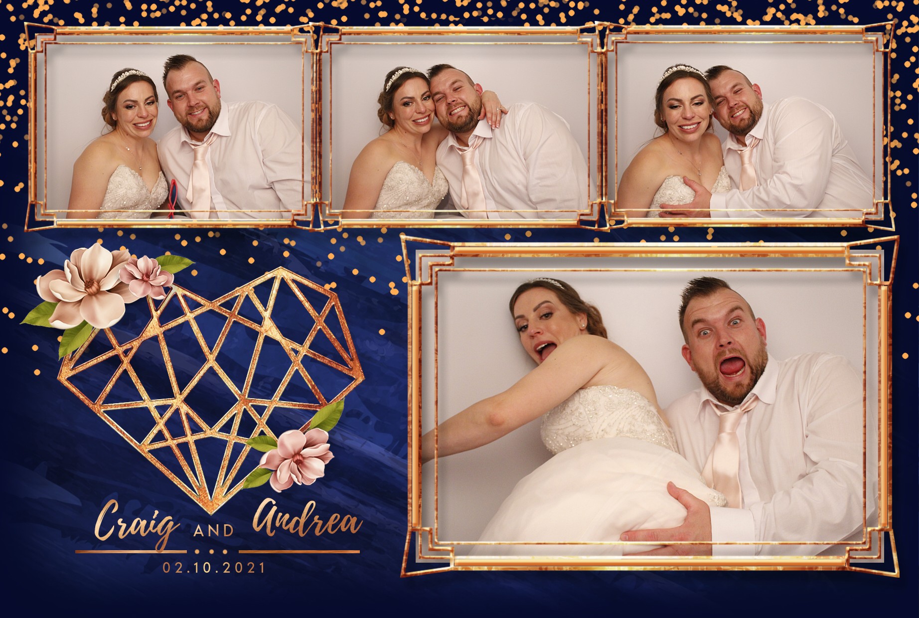 Craig and Andrea's Wedding  | View more photos from the event at gallery.myphotoboothexperience.co.uk/u/MyPhotoBoothExperienceLtd/Craig-and-Andreas-Wedding