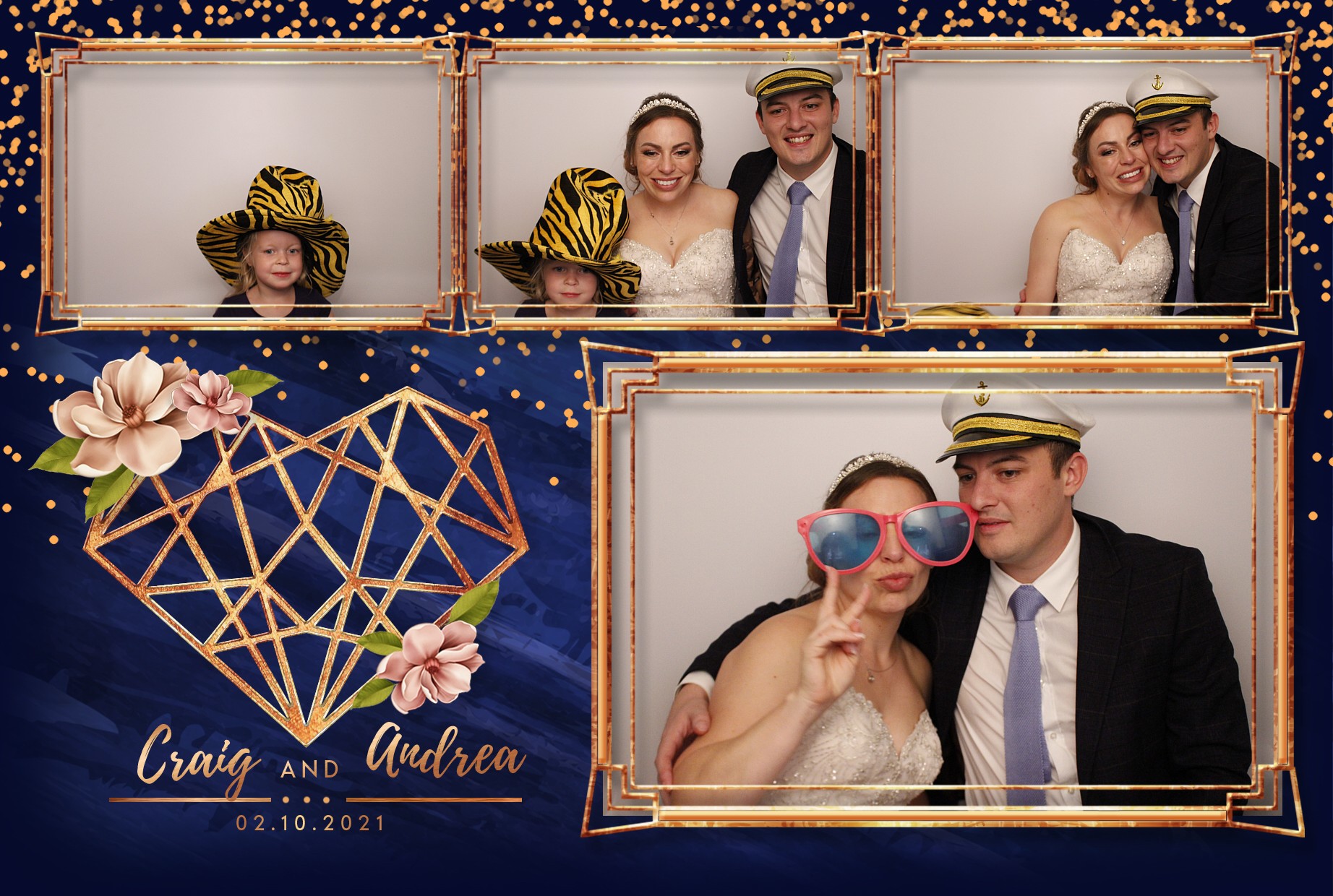 Craig and Andrea's Wedding  | View more photos from the event at gallery.myphotoboothexperience.co.uk/u/MyPhotoBoothExperienceLtd/Craig-and-Andreas-Wedding