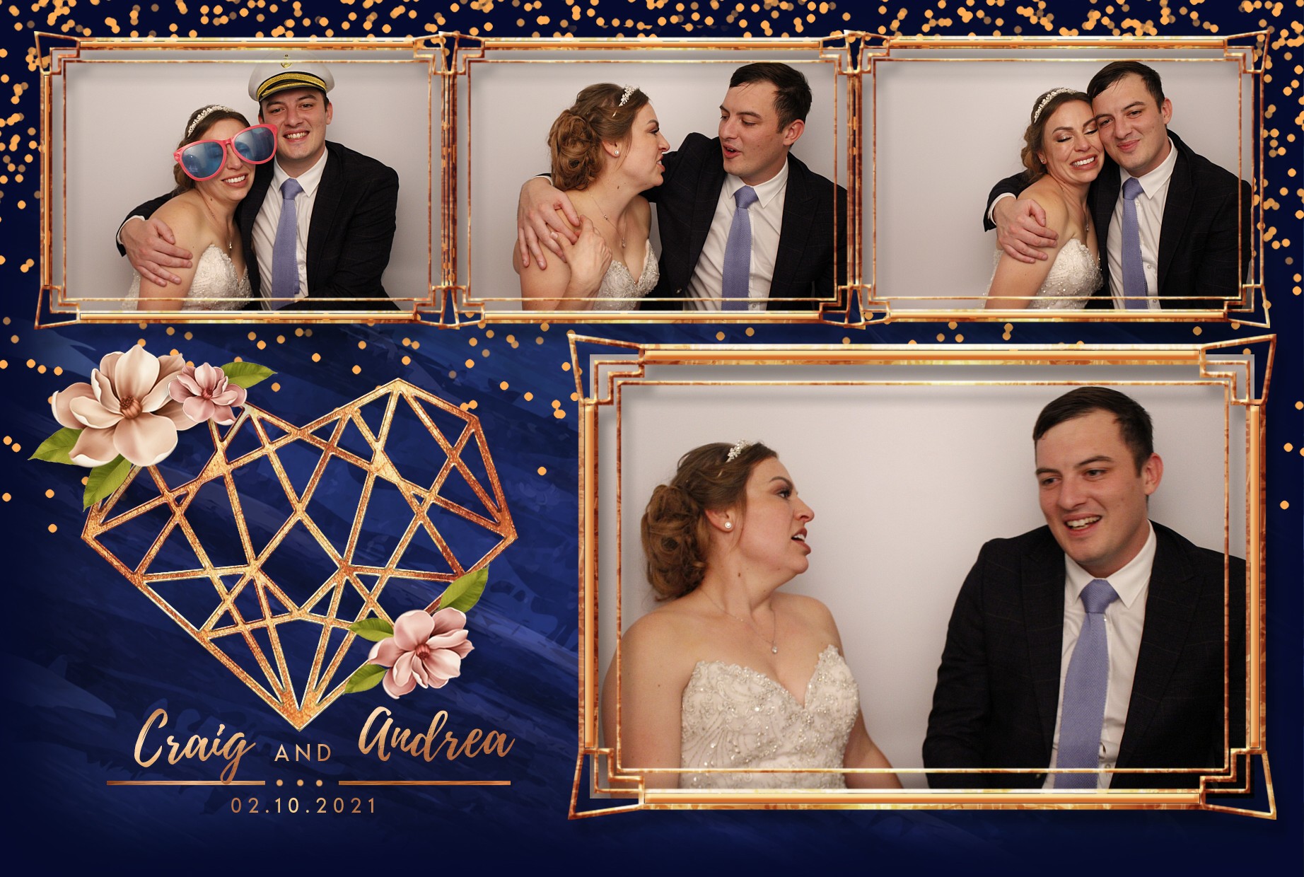 Craig and Andrea's Wedding  | View more photos from the event at gallery.myphotoboothexperience.co.uk/u/MyPhotoBoothExperienceLtd/Craig-and-Andreas-Wedding
