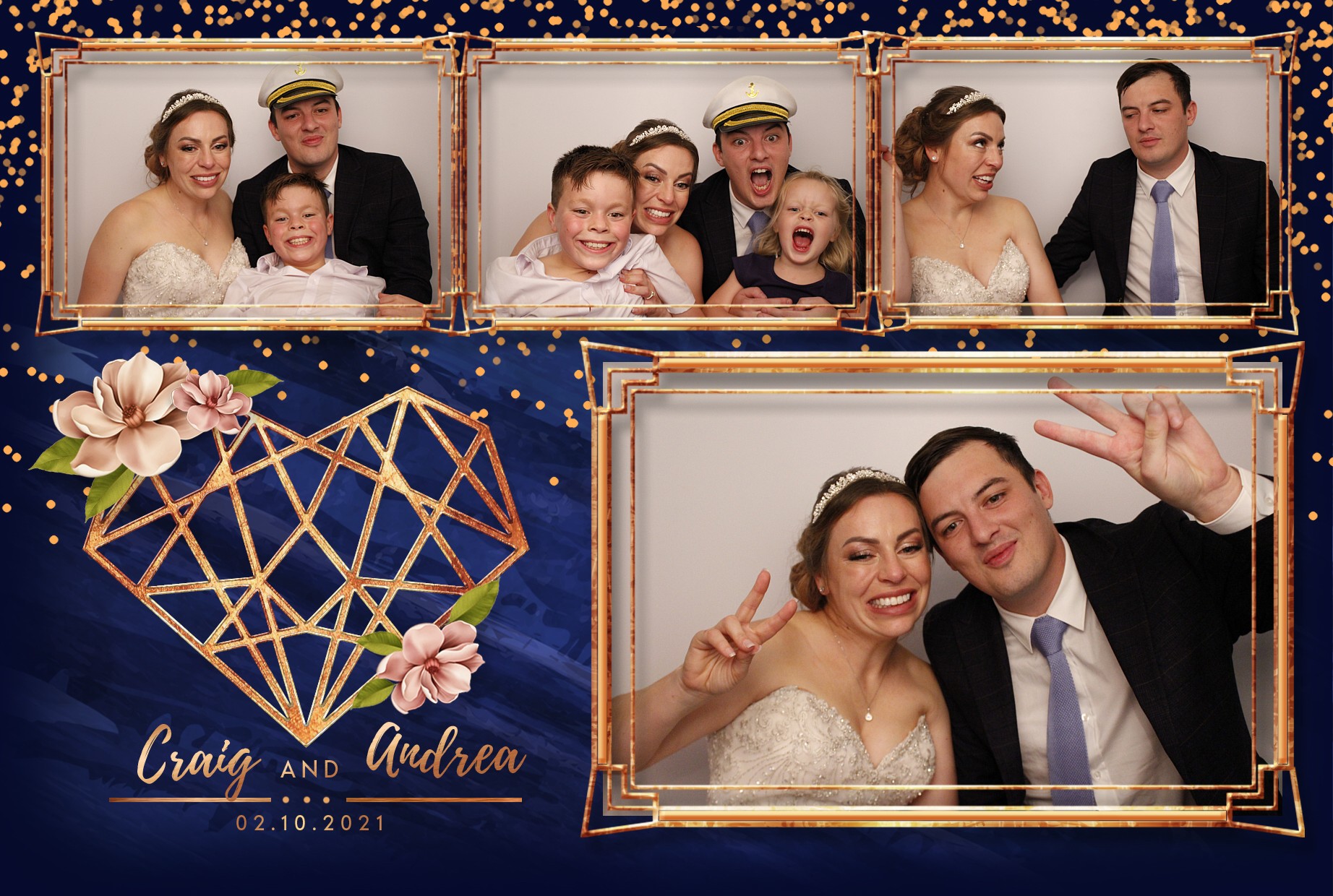 Craig and Andrea's Wedding  | View more photos from the event at gallery.myphotoboothexperience.co.uk/u/MyPhotoBoothExperienceLtd/Craig-and-Andreas-Wedding