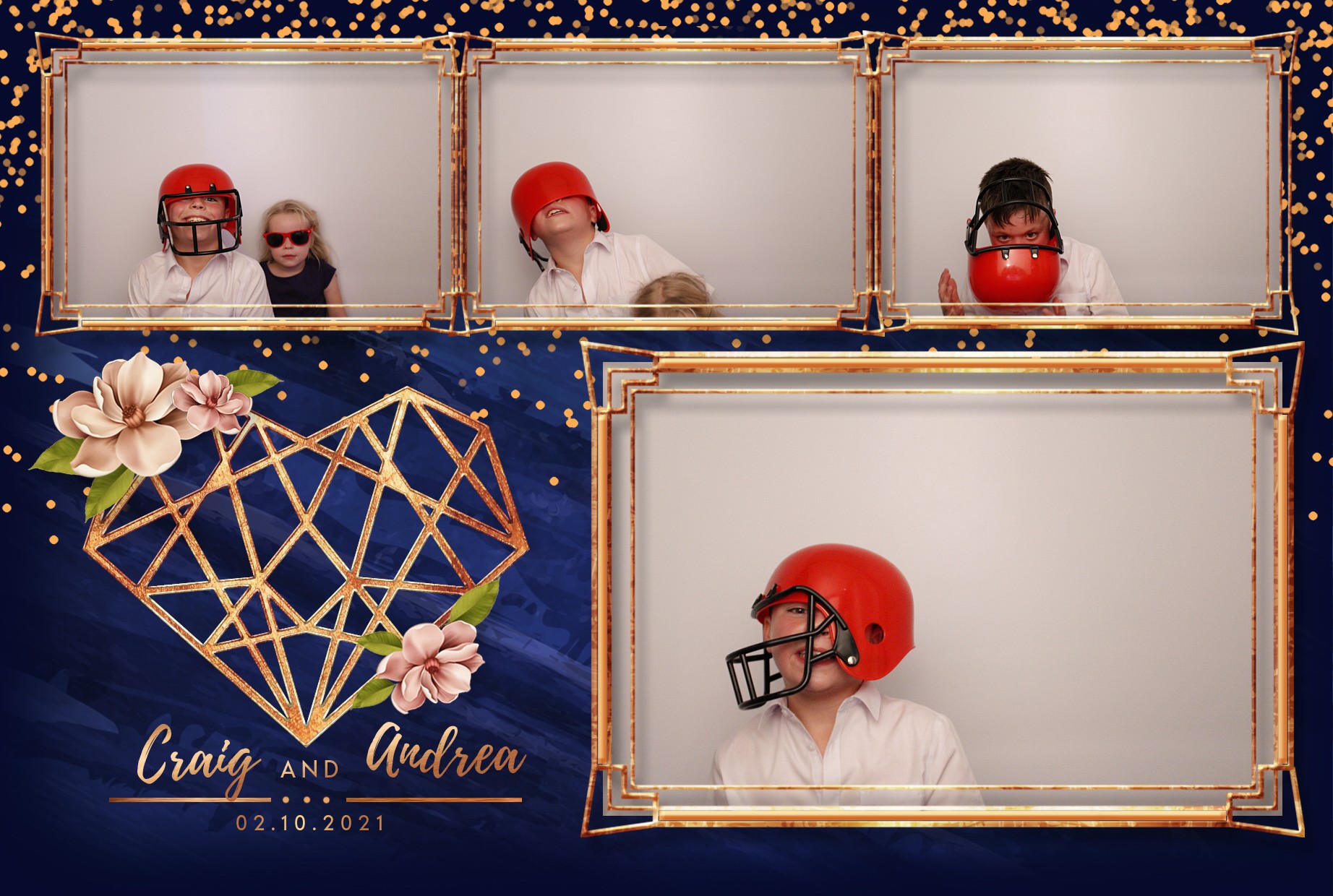 Craig and Andrea's Wedding  | View more photos from the event at gallery.myphotoboothexperience.co.uk/u/MyPhotoBoothExperienceLtd/Craig-and-Andreas-Wedding