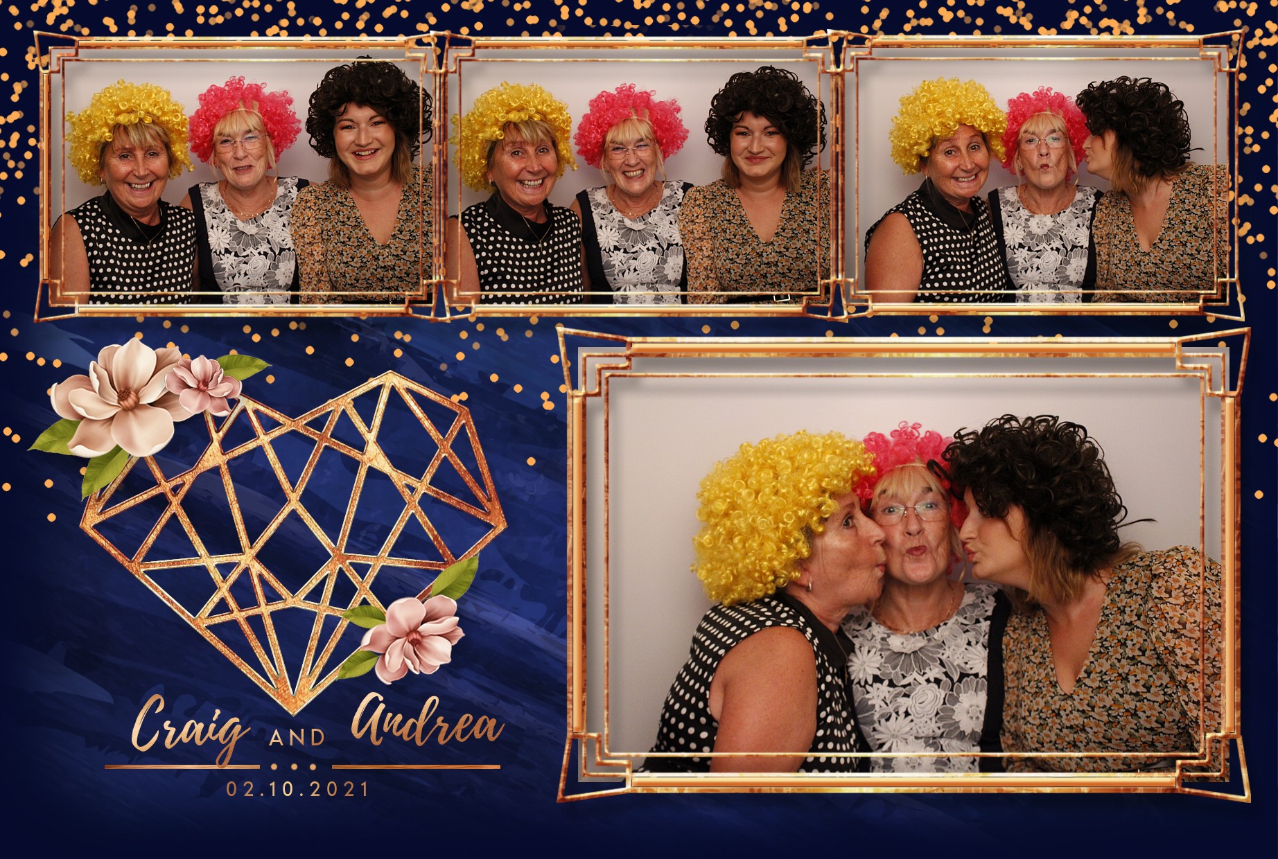 Craig and Andrea's Wedding  | View more photos from the event at gallery.myphotoboothexperience.co.uk/u/MyPhotoBoothExperienceLtd/Craig-and-Andreas-Wedding
